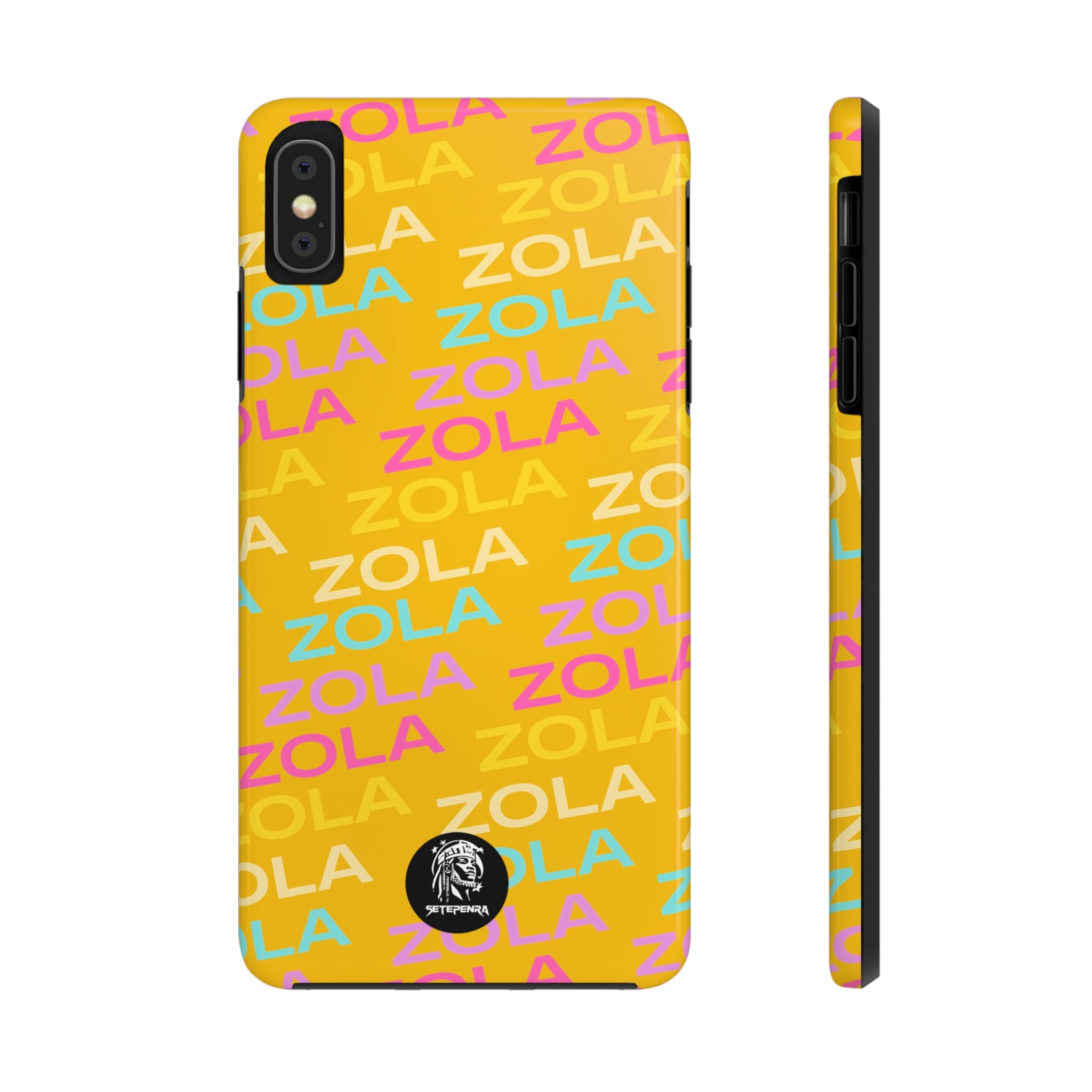 Zola Tough Phone Case (For iPhone, Galaxy & More) - Yellow SETEPENRA Phone Case.
