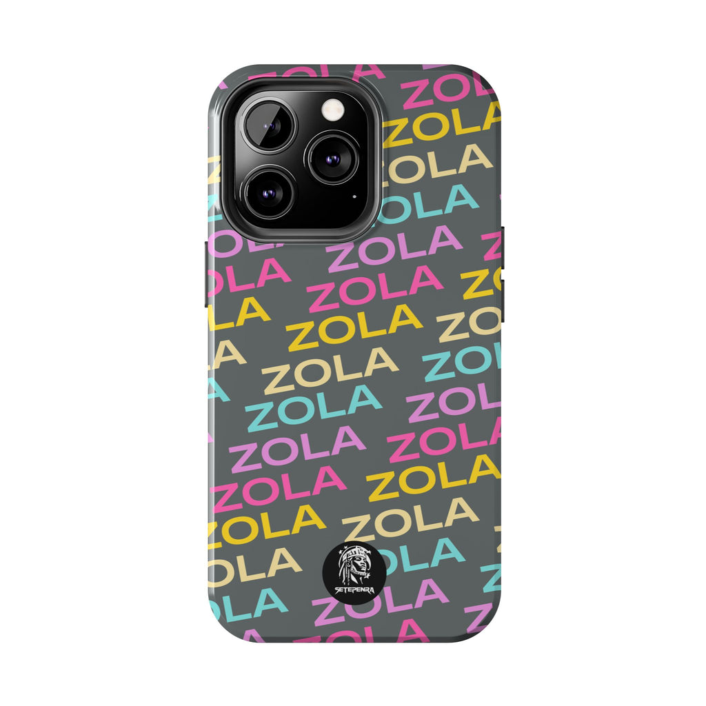 Zola Tough Phone Case (For iPhone, Galaxy & More) - Dark Grey