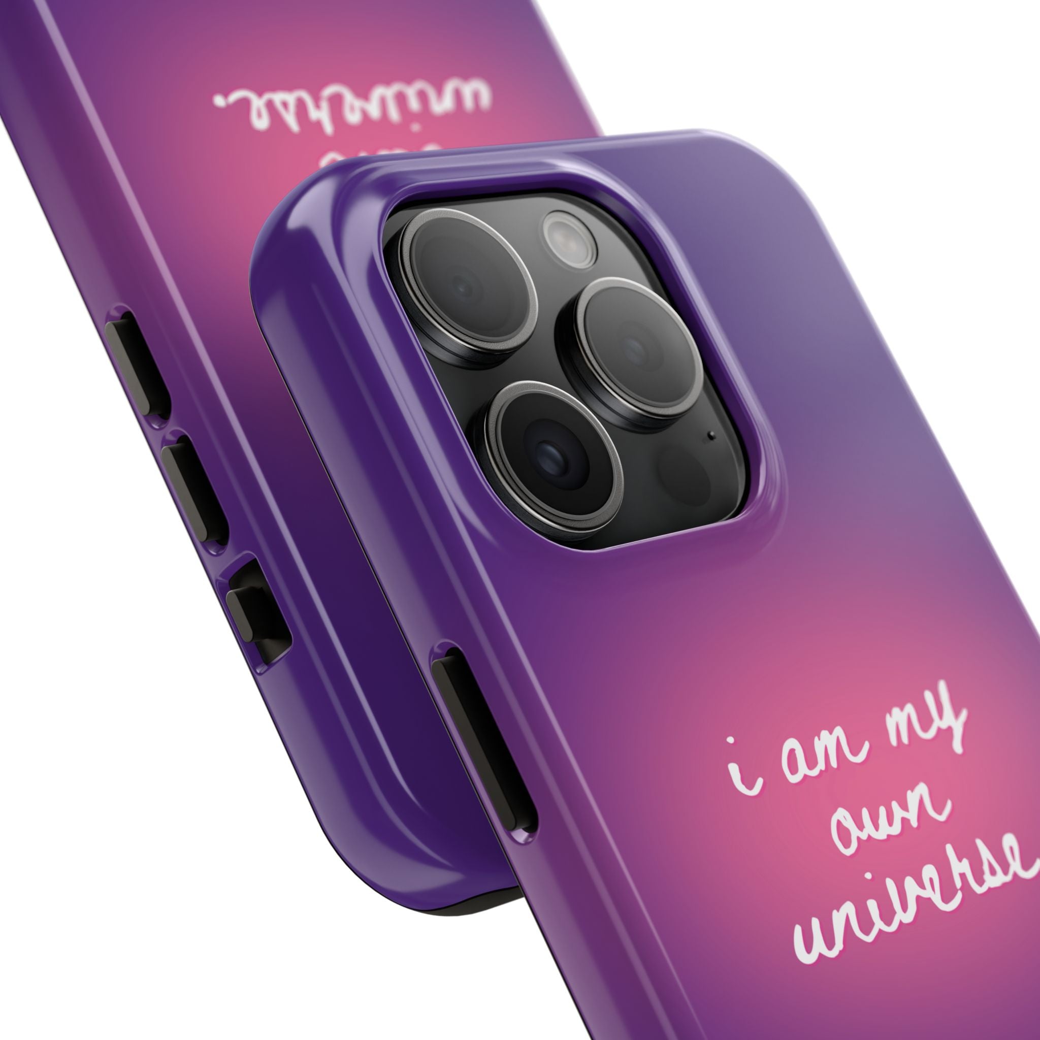 I Am My Own Universe Tough Phone Case (For iPhone, Galaxy & More) - Purple
