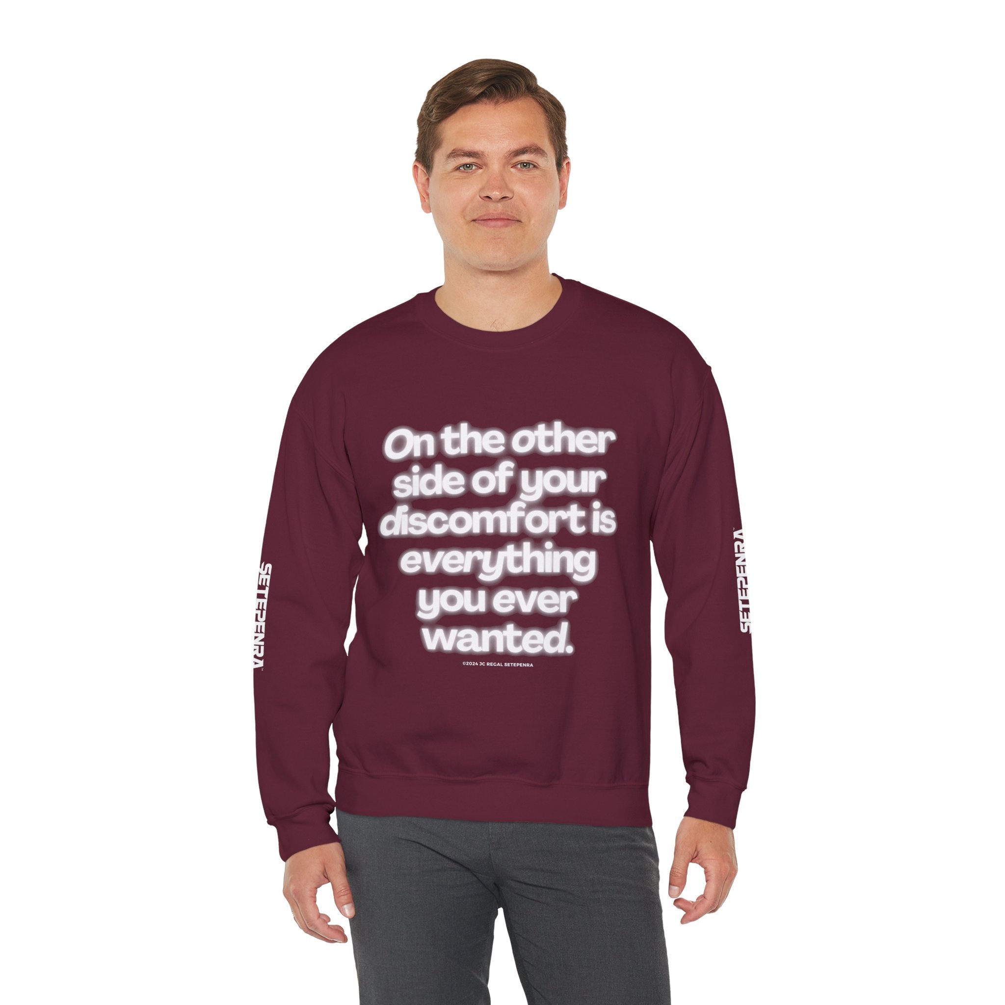 On The Other Side Unisex Heavy Blend™ Crewneck Sweatshirt