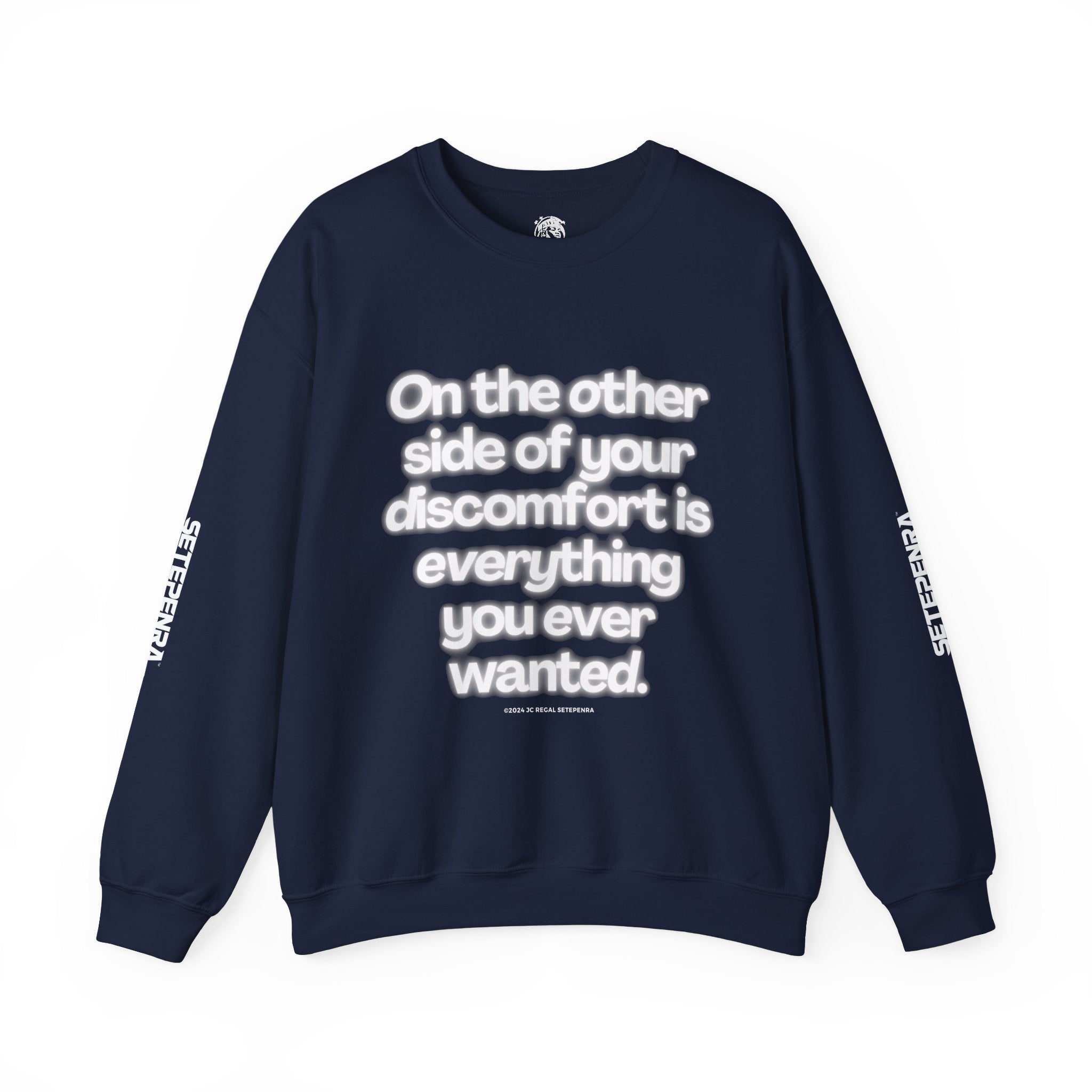 On The Other Side Unisex Heavy Blend™ Crewneck Sweatshirt SETEPENRA Sweatshirt.