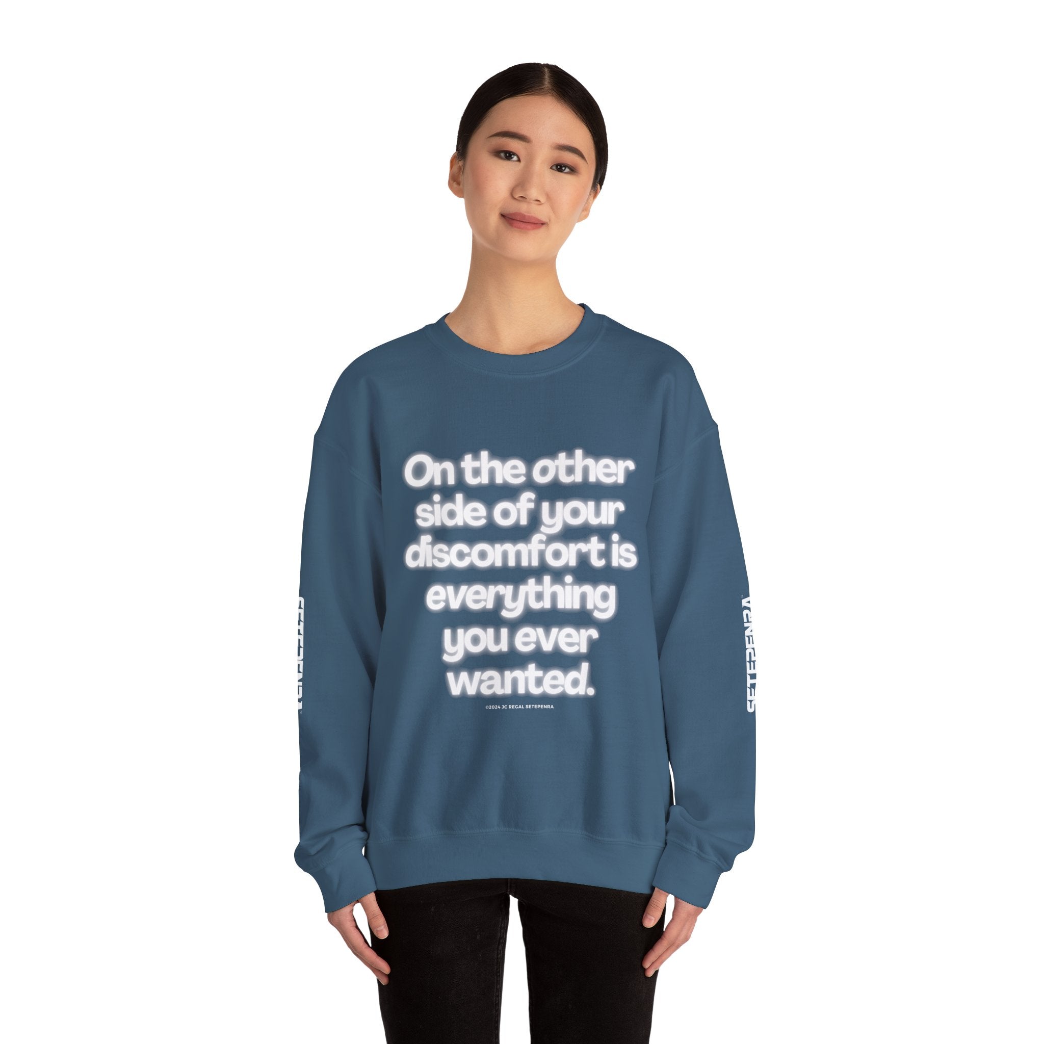 On The Other Side Unisex Heavy Blend™ Crewneck Sweatshirt