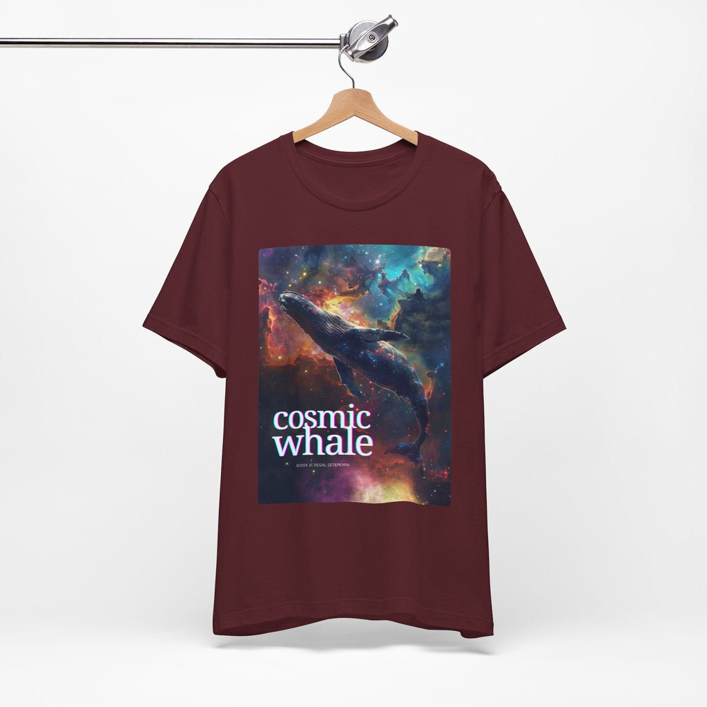 Cosmic Whale Unisex Jersey Short Sleeve Tee