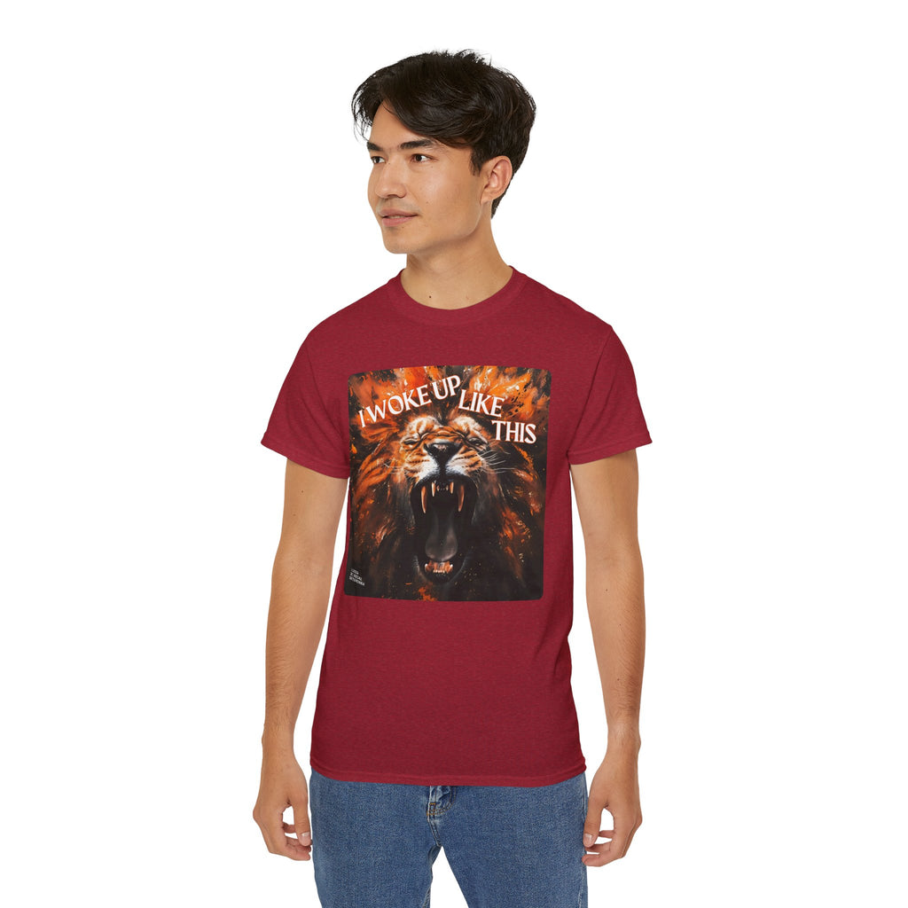 I Woke Up Like This (Roaring Edition 2) Unisex Ultra Cotton Tee