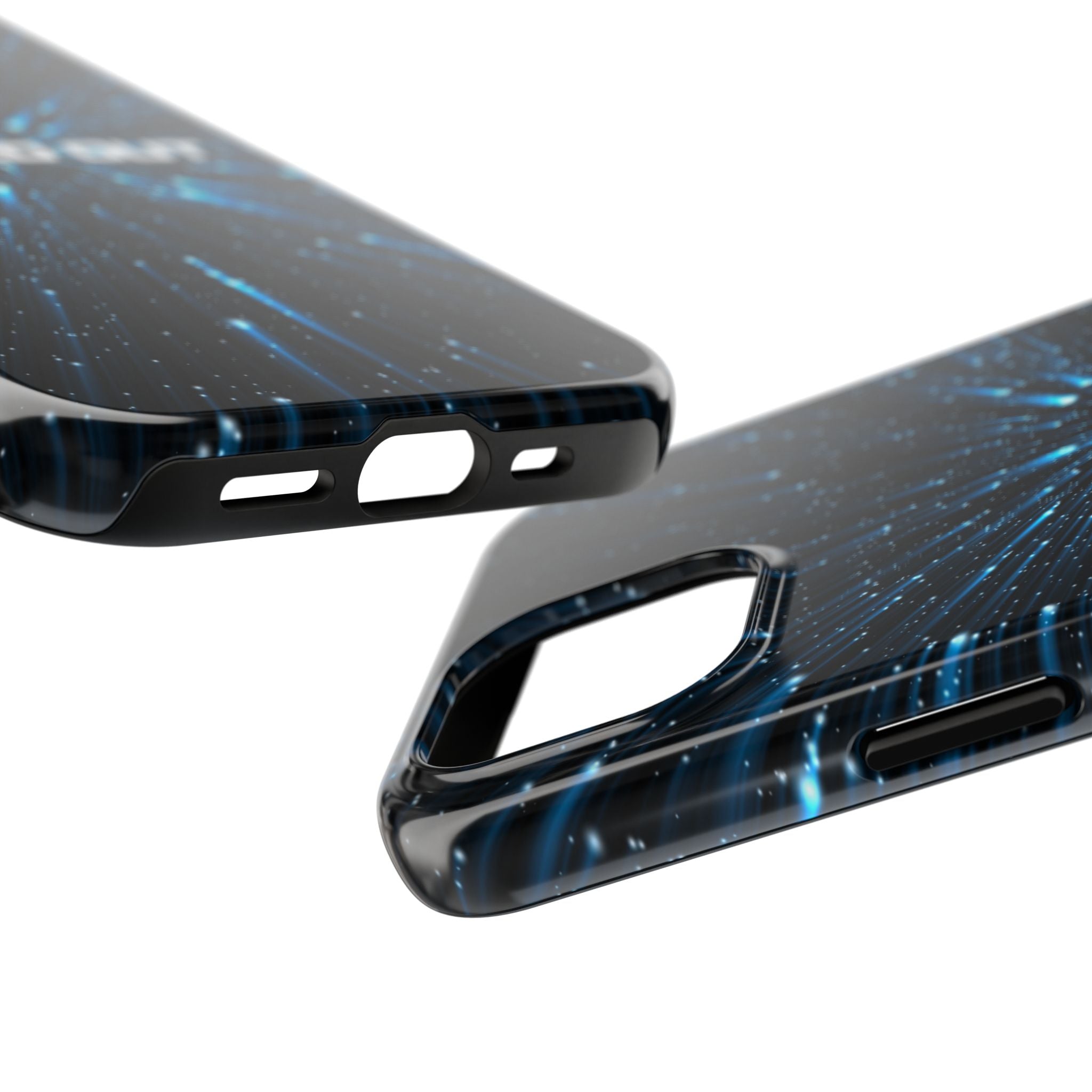 Spaced Out Tough Phone Case — Cosmic Space Warp Protective Cover