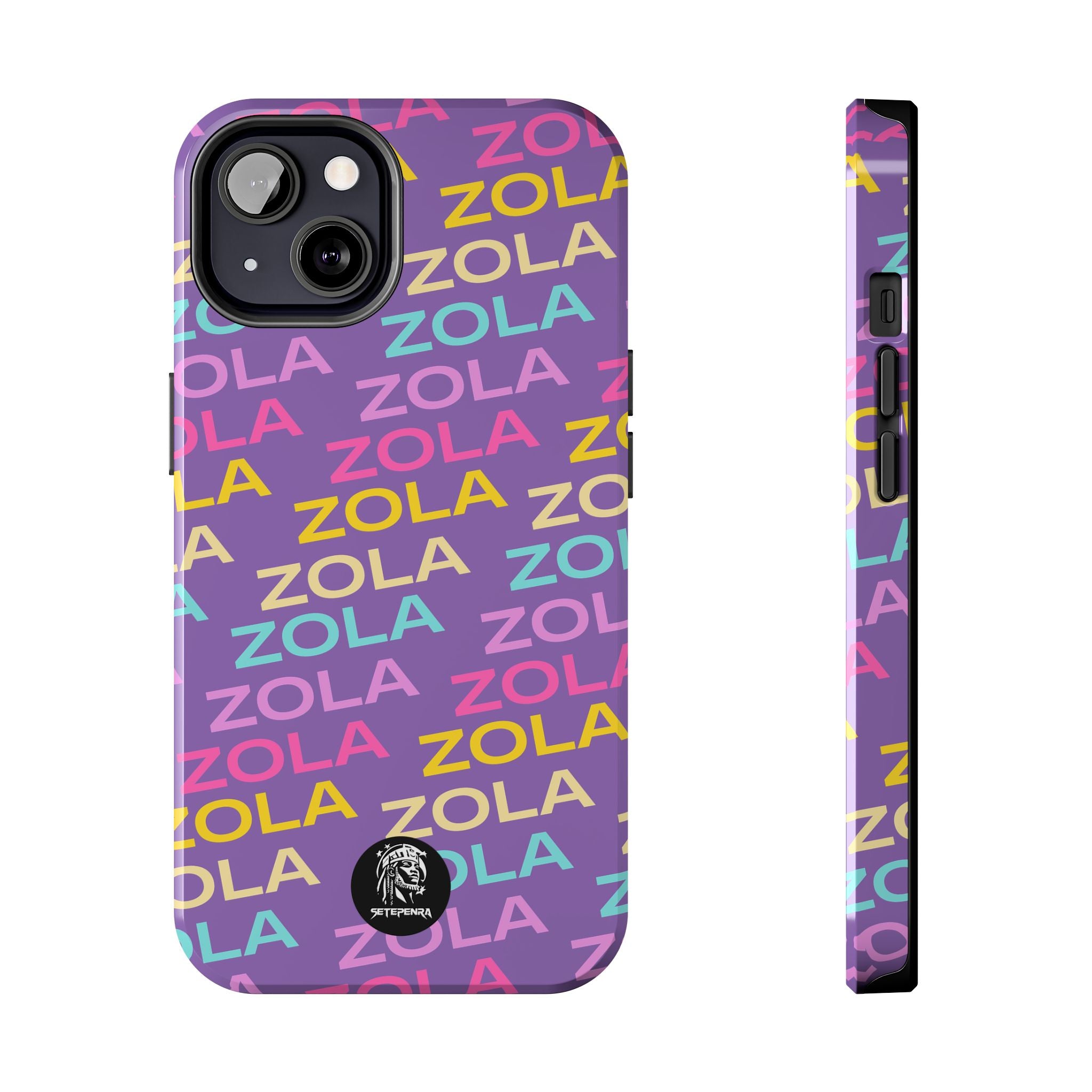 Zola Tough Phone Case (For iPhone, Galaxy & More) - Light Purple SETEPENRA Phone Case.