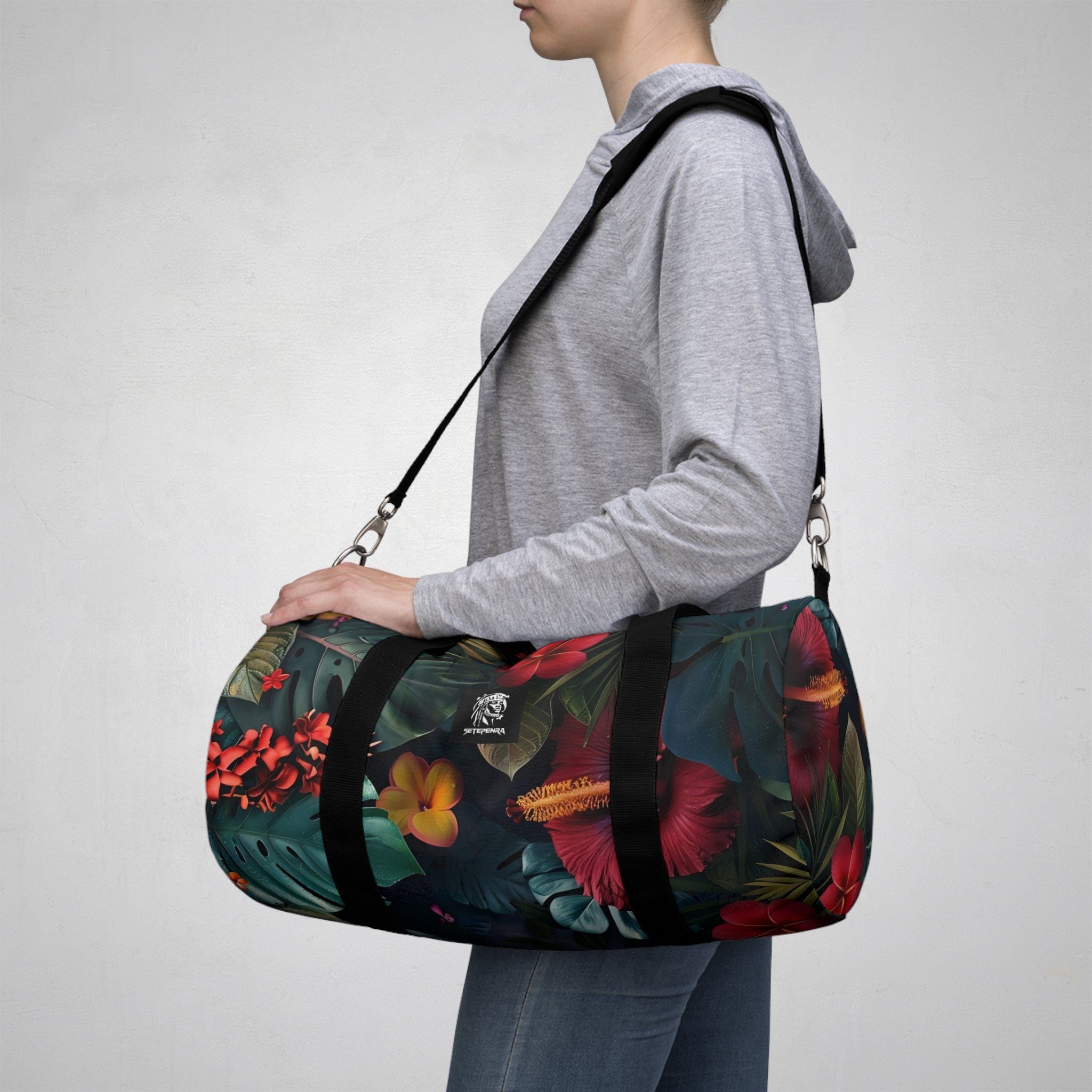 Tropican Retreat (Scene 1) Duffel Bag SETEPENRA Bags.