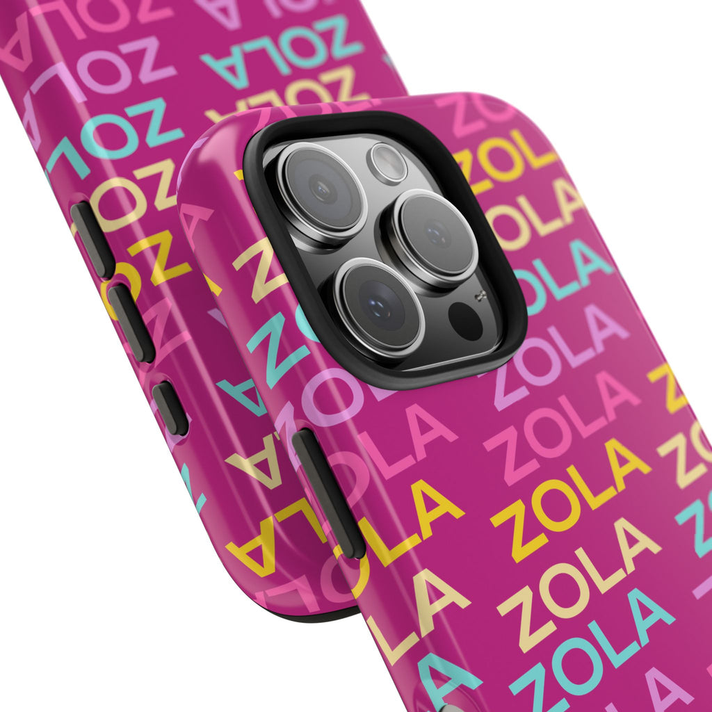 Zola Tough Phone Case (For iPhone, Galaxy & More) - Pink