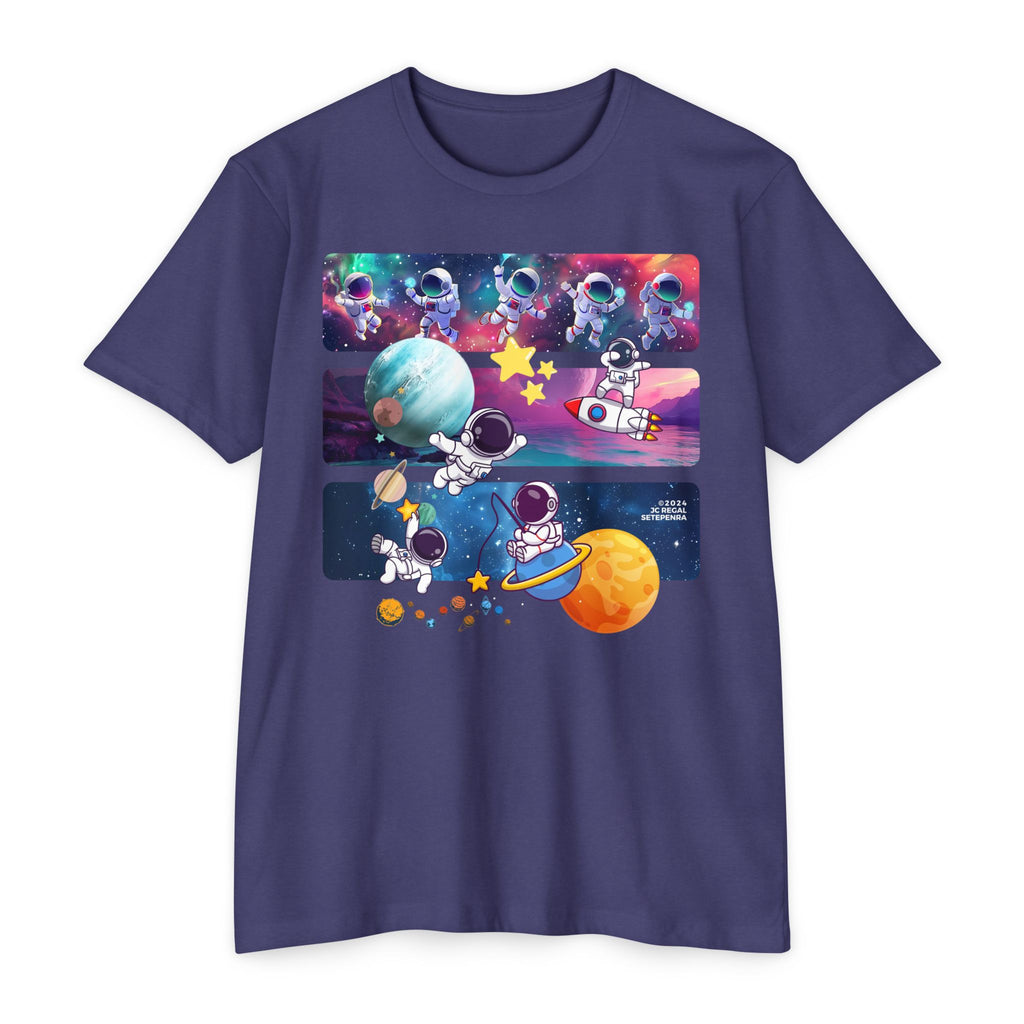 Astro Cosmo (V2.0) Unisex CVC Jersey T-shirt SETEPENRA T-Shirt.