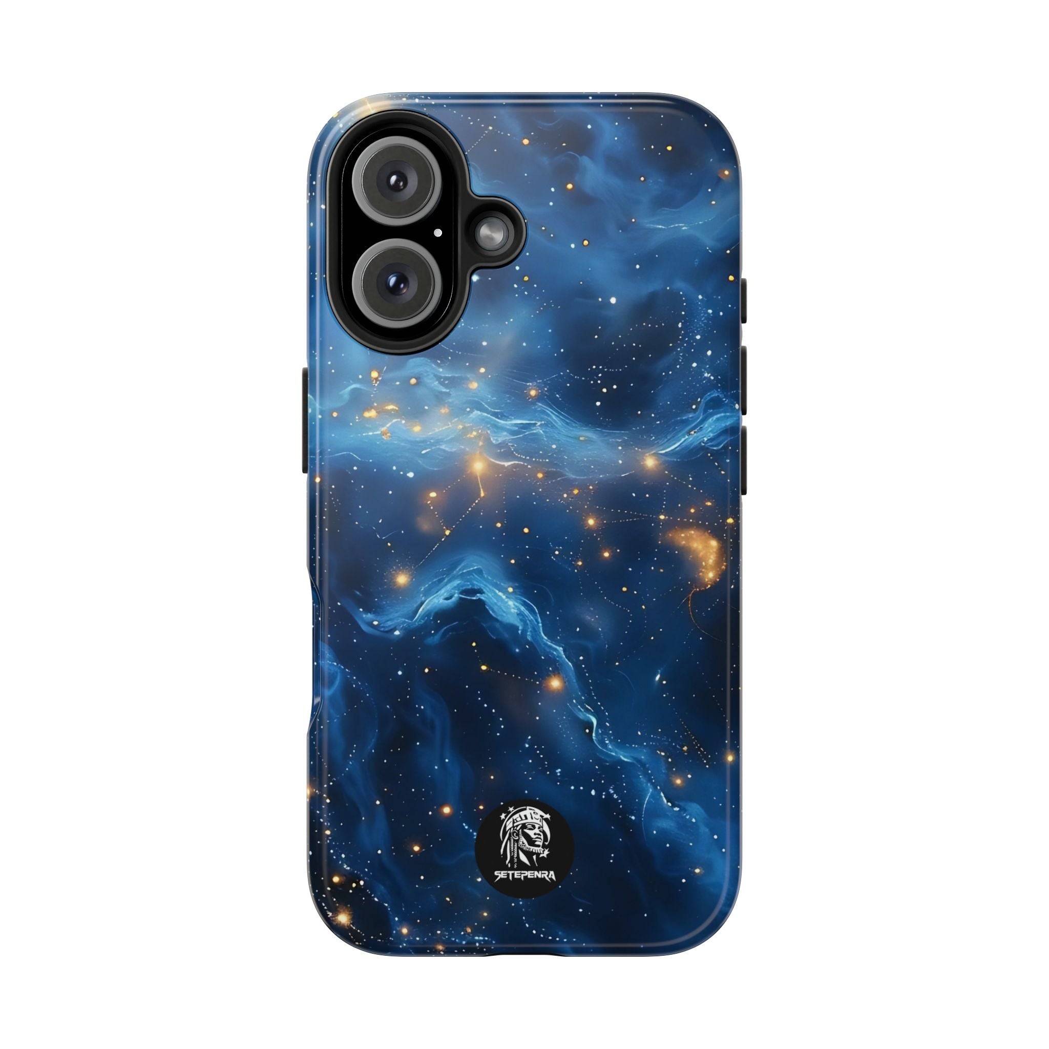 Blue Cosmos Tough Phone Case (For iPhone, Galaxy & More)