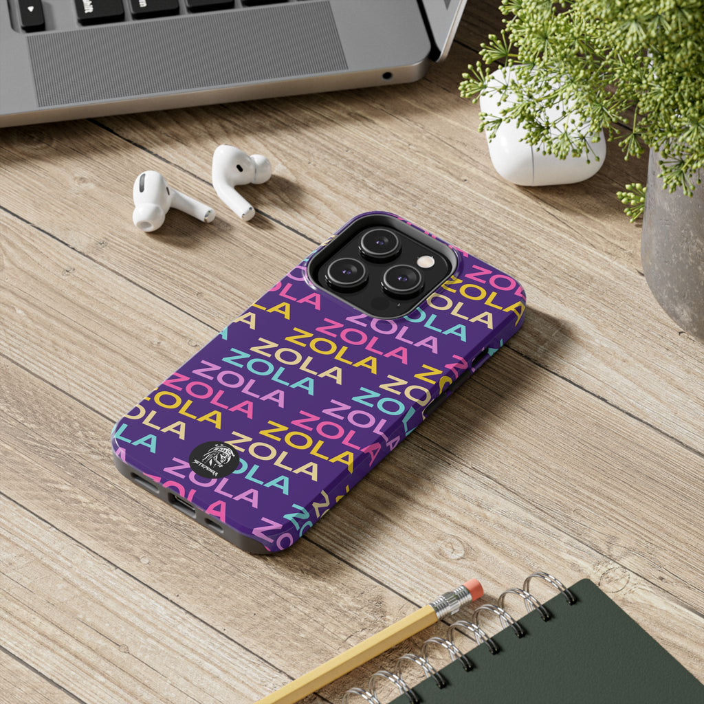 Zola Tough Phone Case (For iPhone, Galaxy & More) - Purple