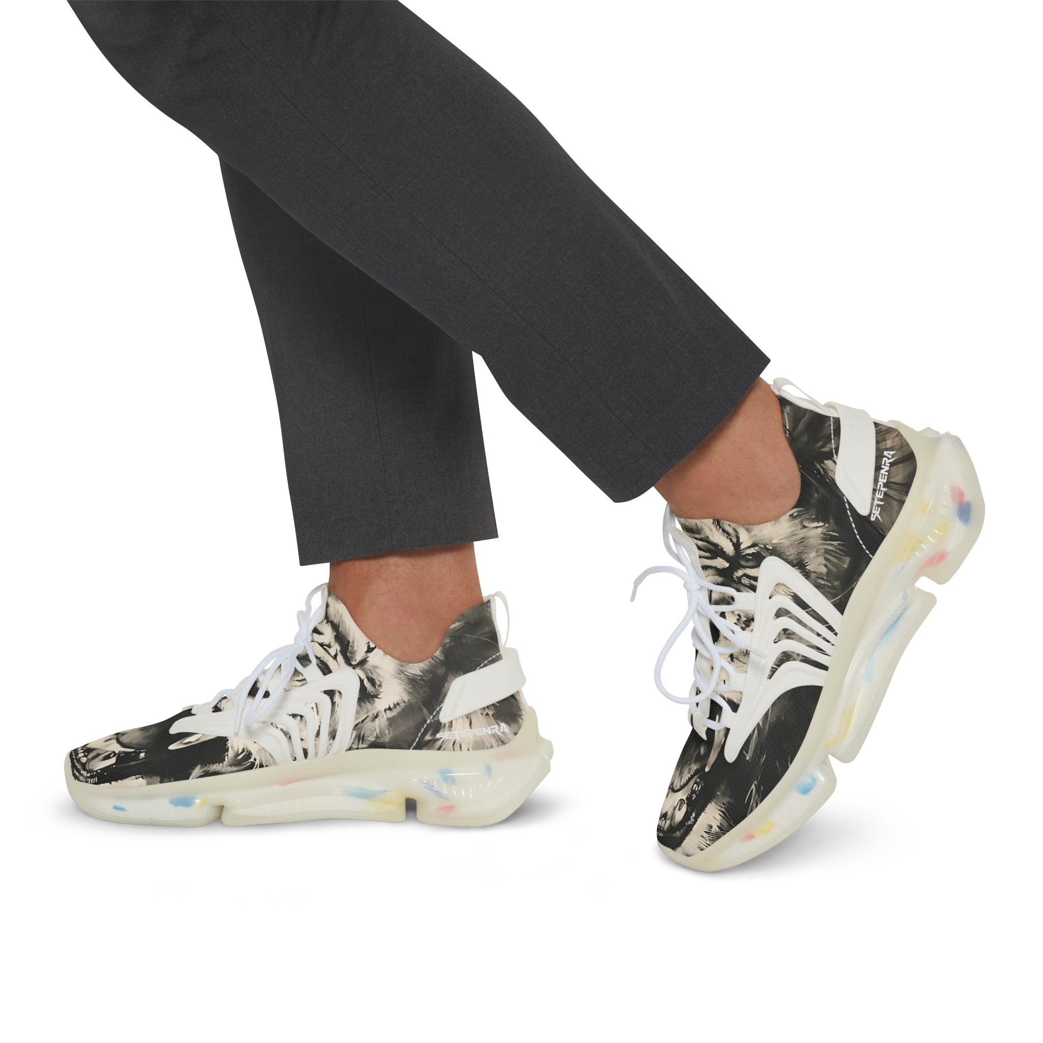 Primal Power Men's Mesh Sneakers - Lion SETEPENRA Shoes.