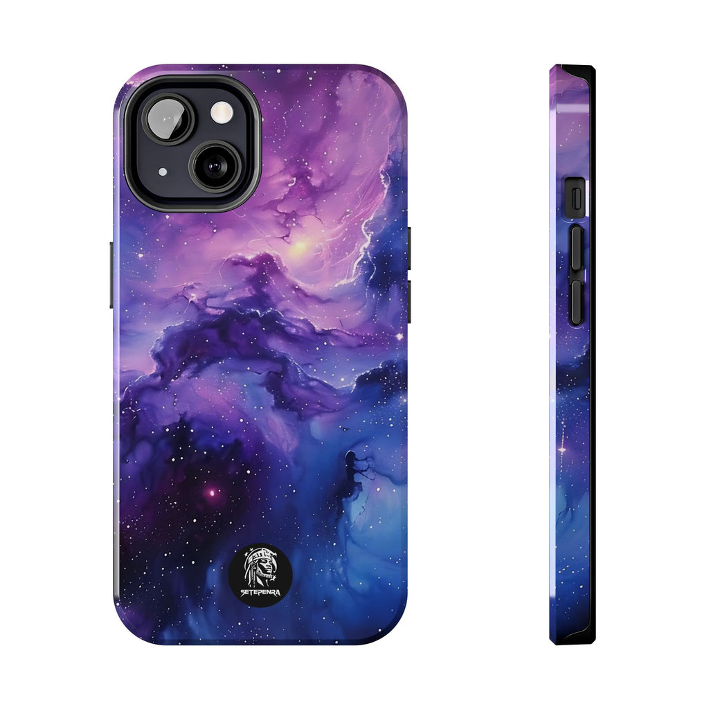 Purple Cosmos Tough Phone Case (For iPhone, Galaxy & More) SETEPENRA Phone Case.