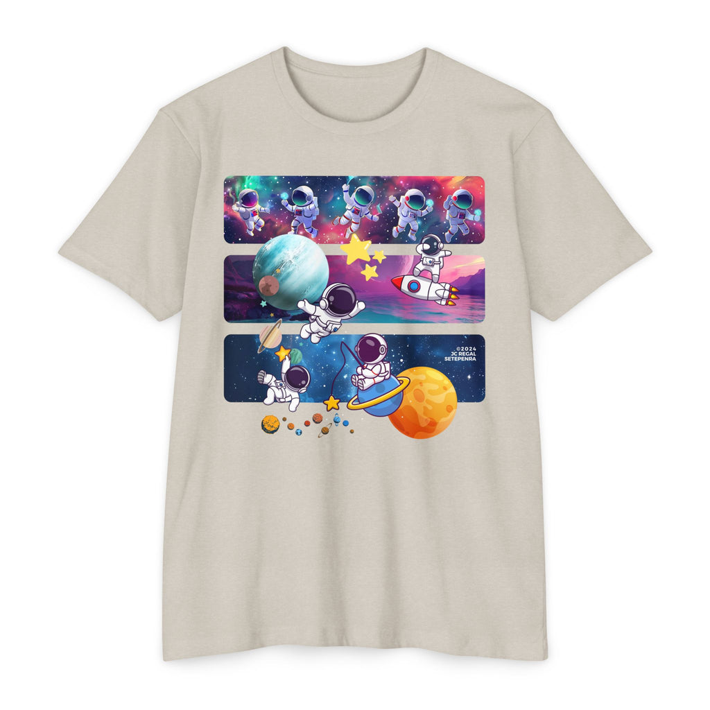 Astro Cosmo (V2.0) Unisex CVC Jersey T-shirt SETEPENRA T-Shirt.