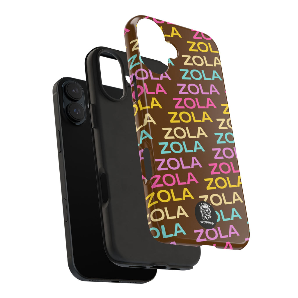 Zola Tough Phone Case (For iPhone, Galaxy & More) - Brown