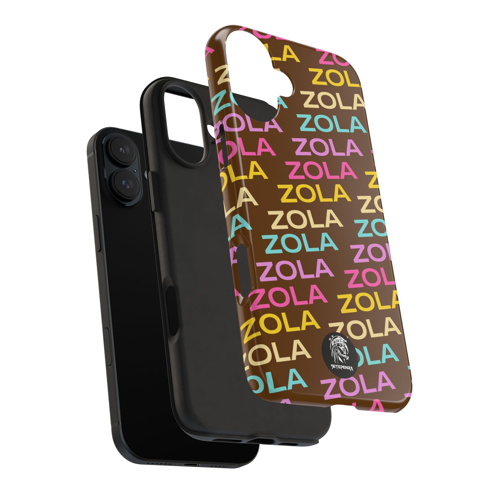 Zola Tough Phone Case (For iPhone, Galaxy & More) - Brown