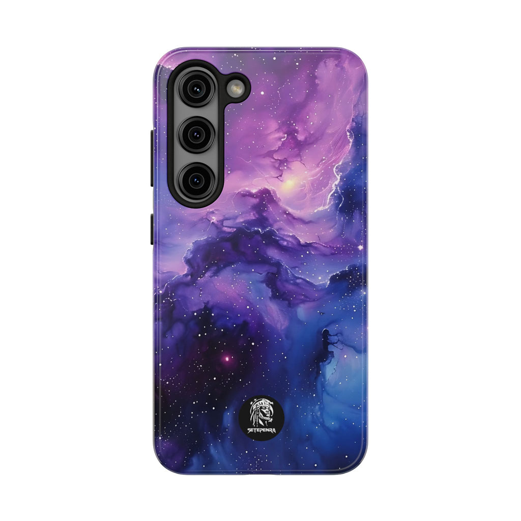 Purple Cosmos Tough Phone Case (For iPhone, Galaxy & More)