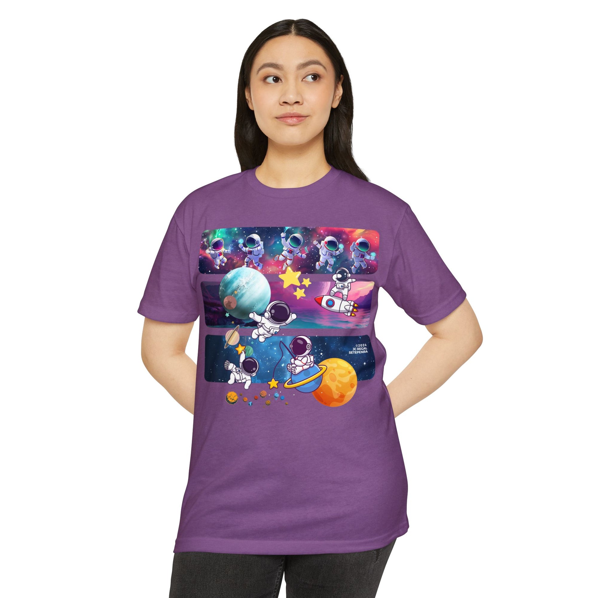 Astro Cosmo (V2.0) Unisex CVC Jersey T-shirt