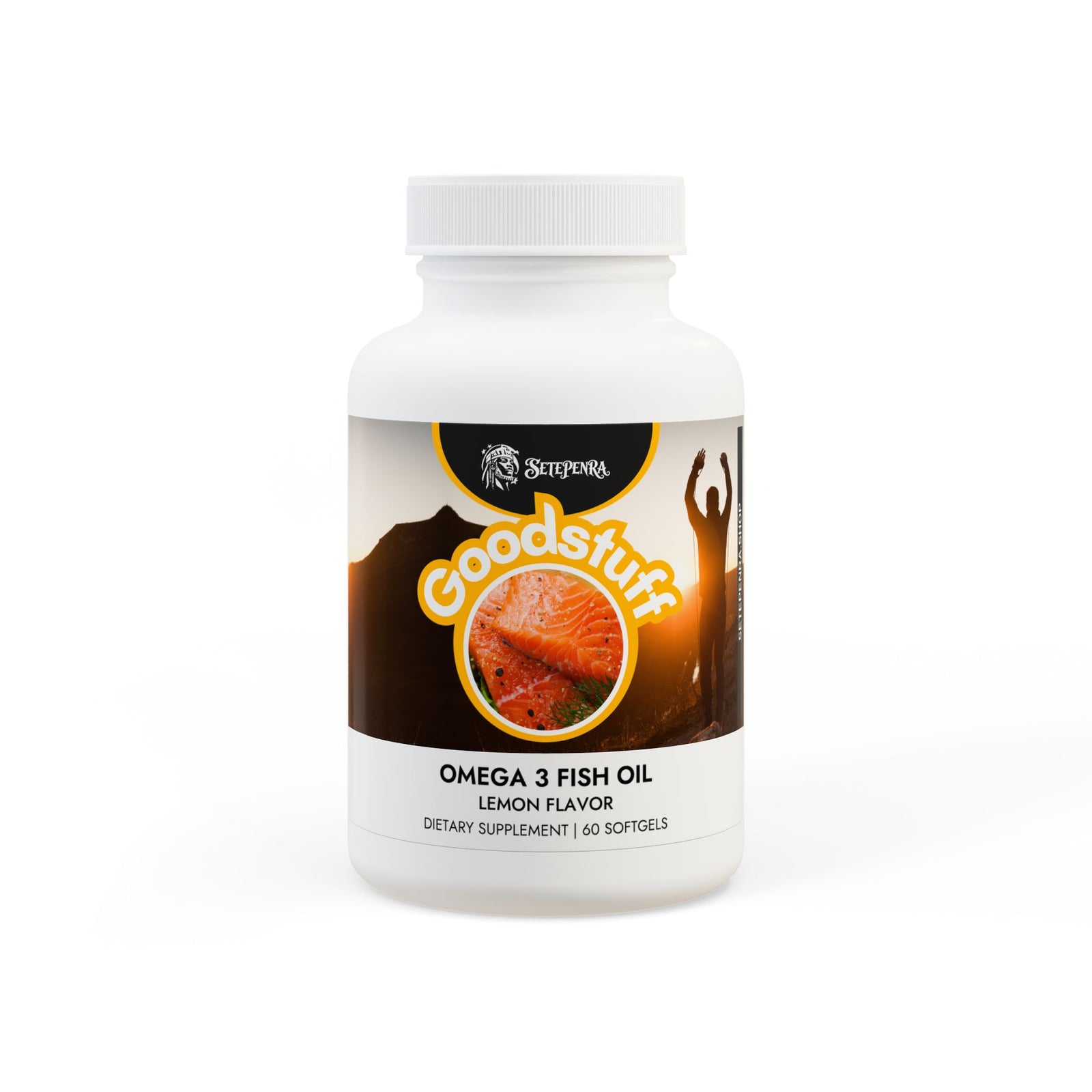 SETEPENRA Goodstuff Omega 3 Fish Oil Supplement (60 Softgels)