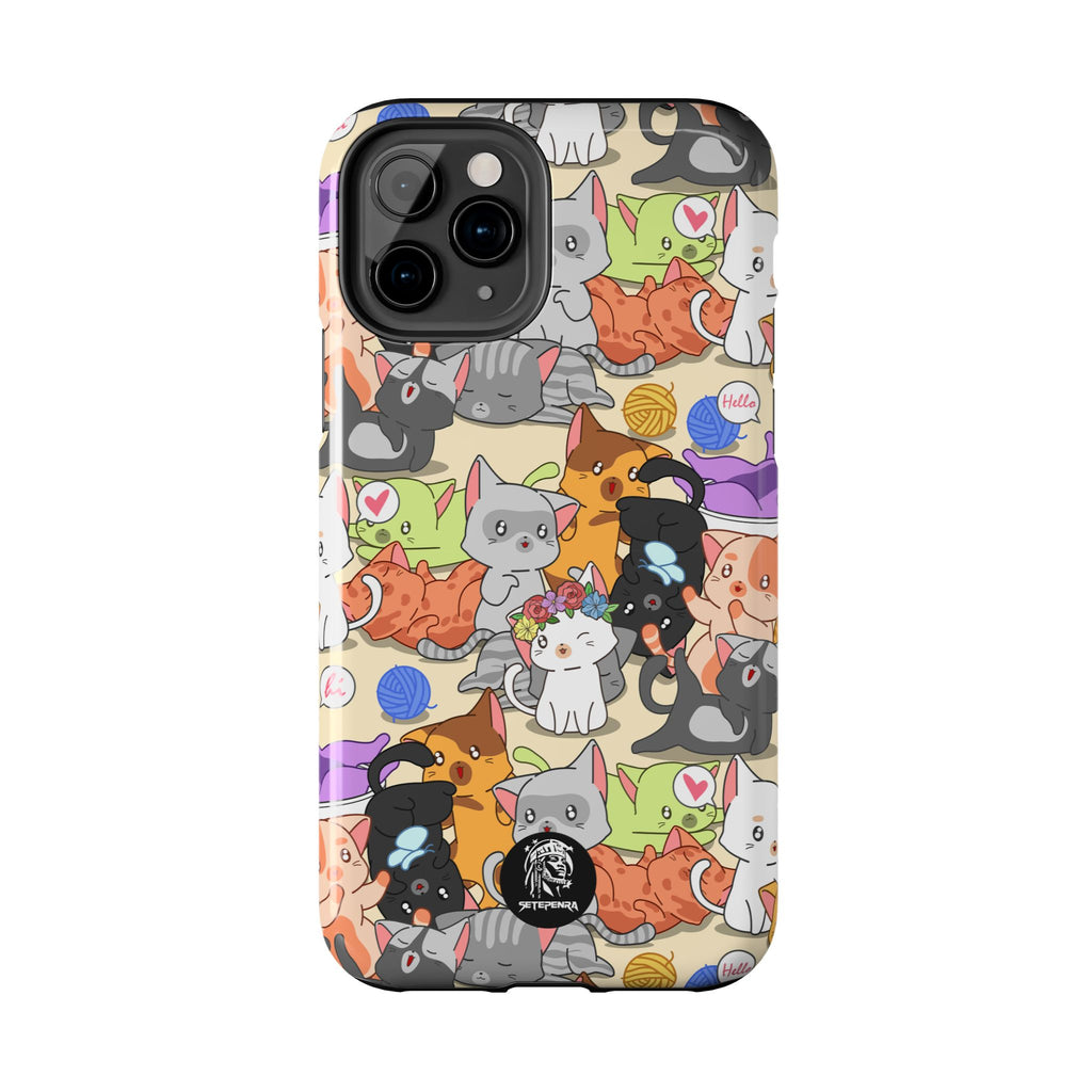 Cats A Lot Tough Phone Case (For iPhone, Galaxy & More)