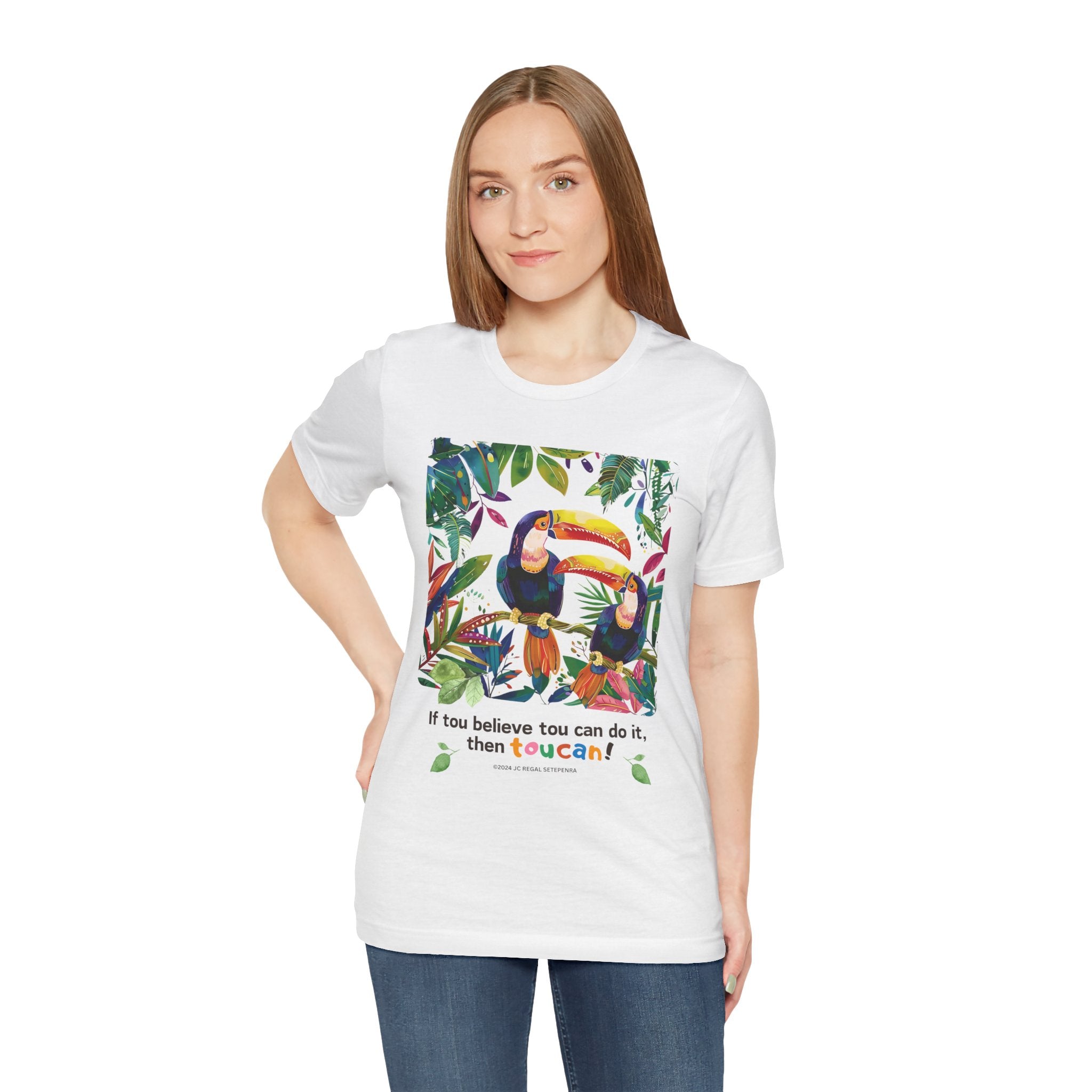 TouCan Do It Unisex Jersey Short Sleeve Tee SETEPENRA T-Shirt.