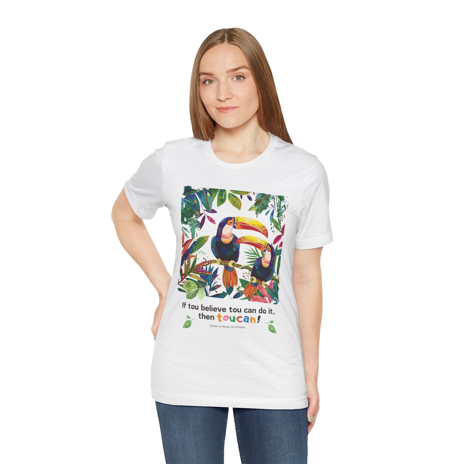 TouCan Do It Unisex Jersey Short Sleeve Tee SETEPENRA T-Shirt.