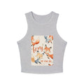 Foxy As Can Be Women's Micro Rib Racer Tank Top SETEPENRA Tank Top.