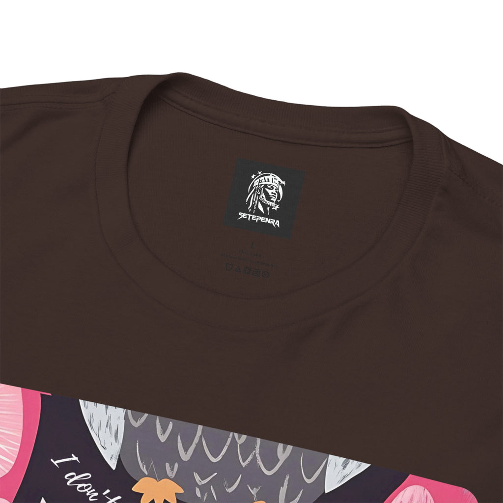 Don't Give A Hoot Unisex Heavy Cotton Tee
