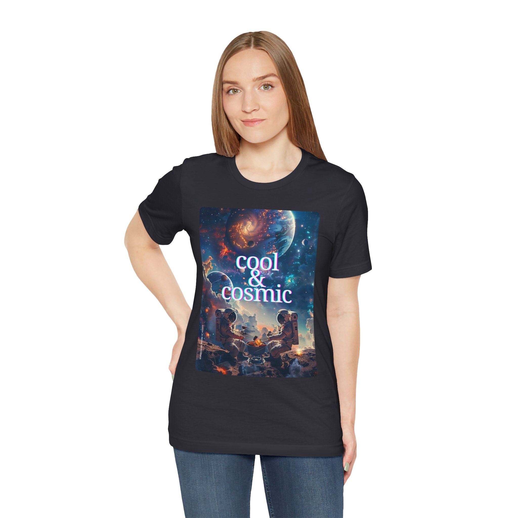 Cool & Cosmic Unisex Jersey Short Sleeve Tee