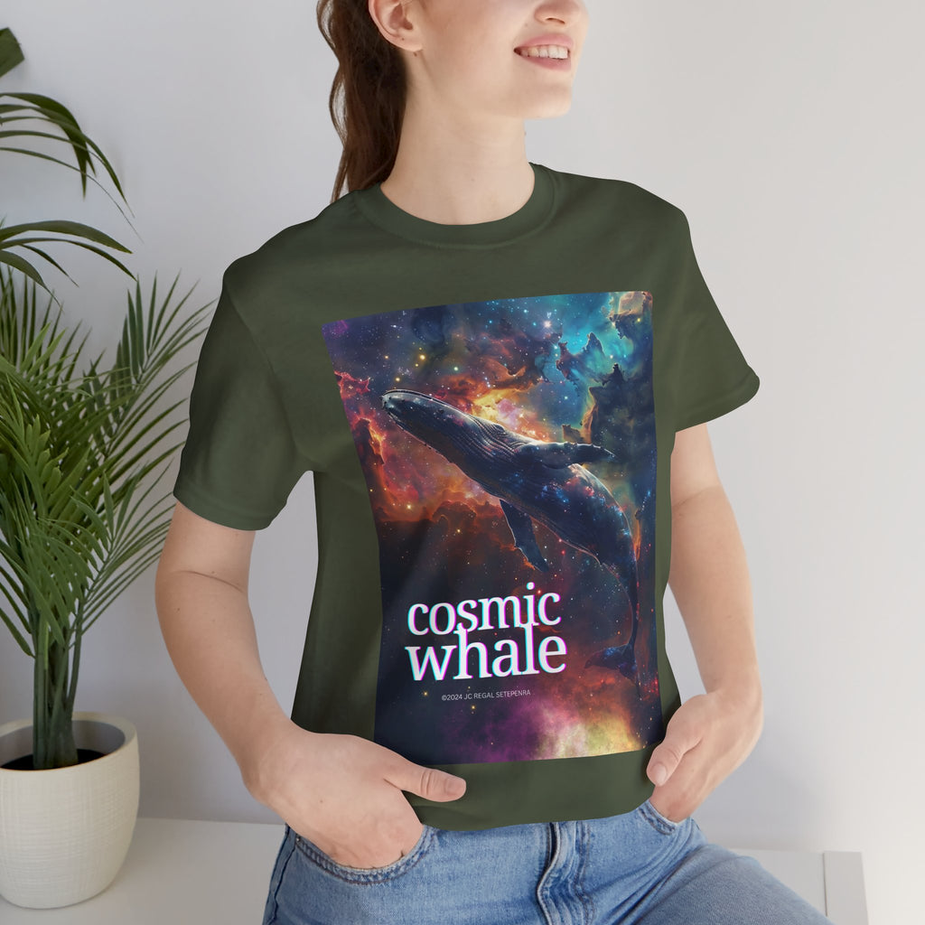 Cosmic Whale Unisex Jersey Short Sleeve Tee