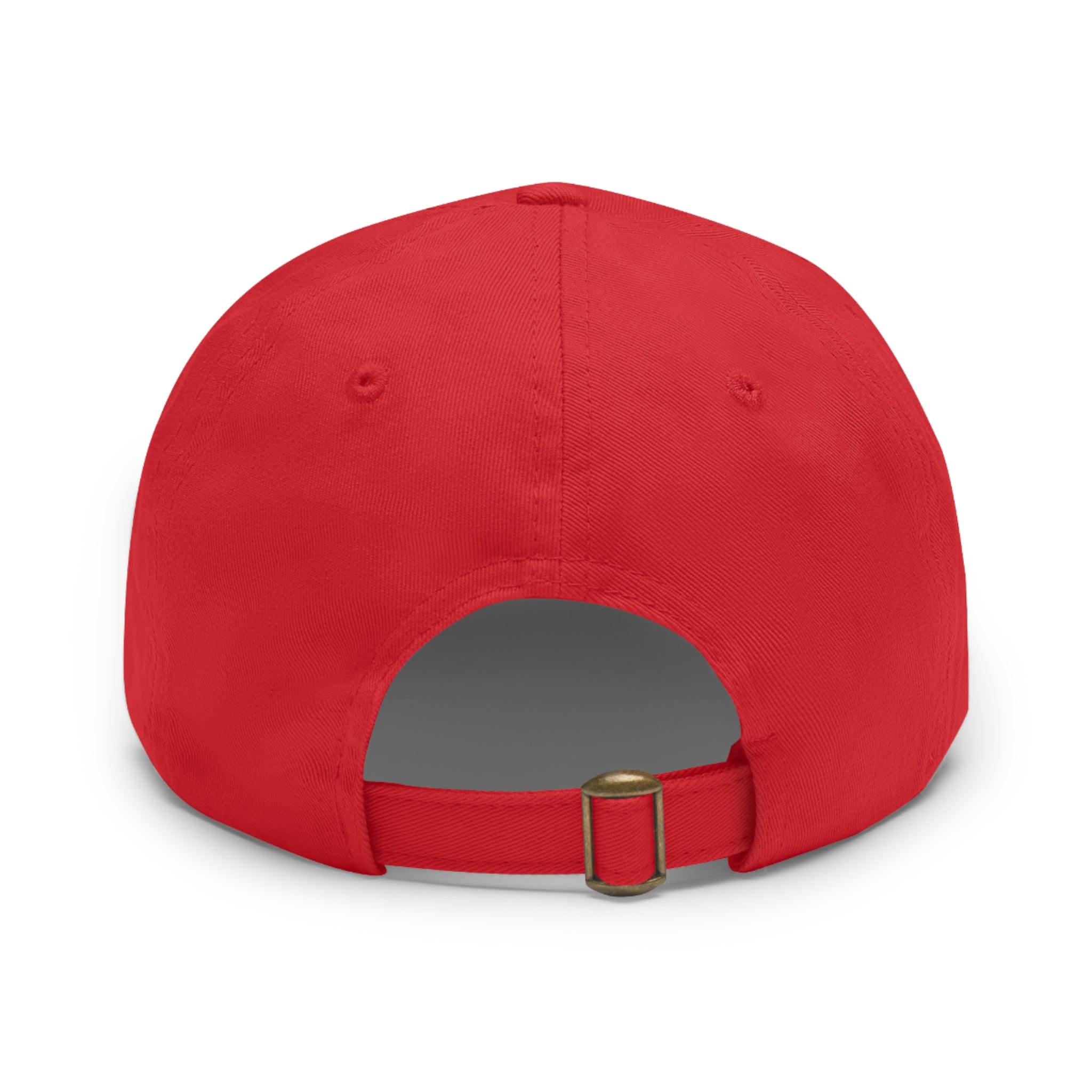 SETEPENRA Dad Hat with Leather Patch (Round)