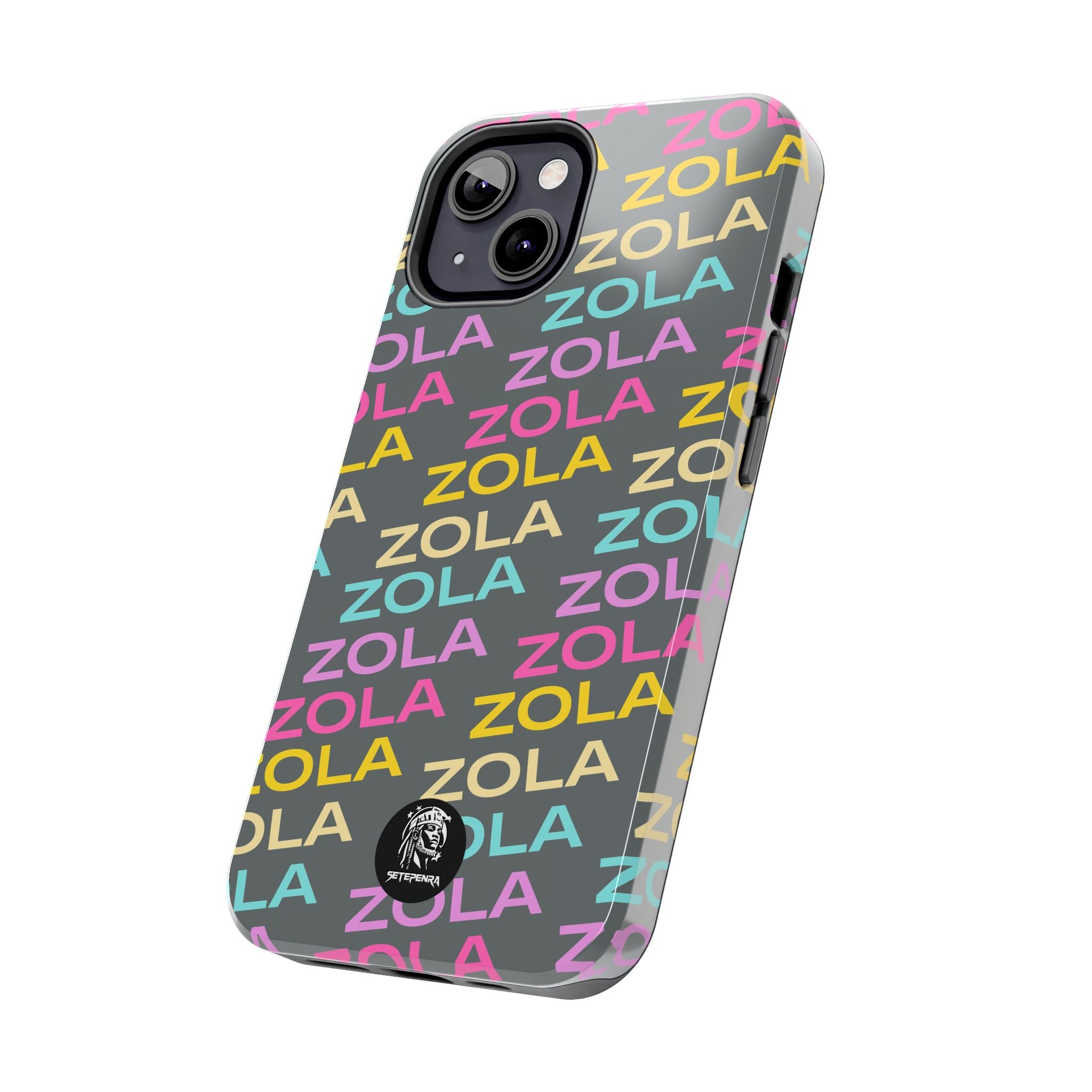 Zola Tough Phone Case (For iPhone, Galaxy & More) - Dark Grey