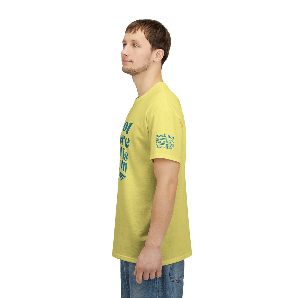 Seek Not Elsewhere (Aqua Edition) Unisex Heavy Cotton Tee