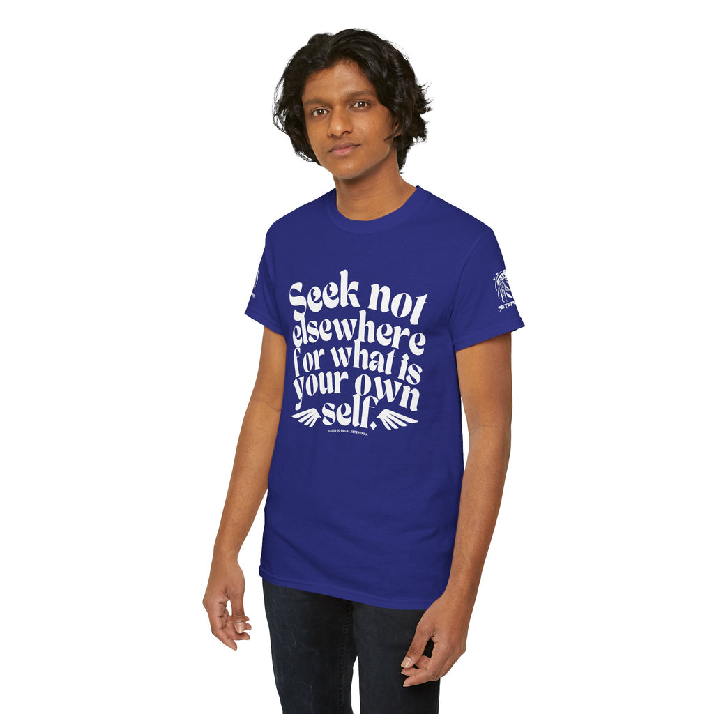 Seek Not Elsewhere Unisex Heavy Cotton Tee