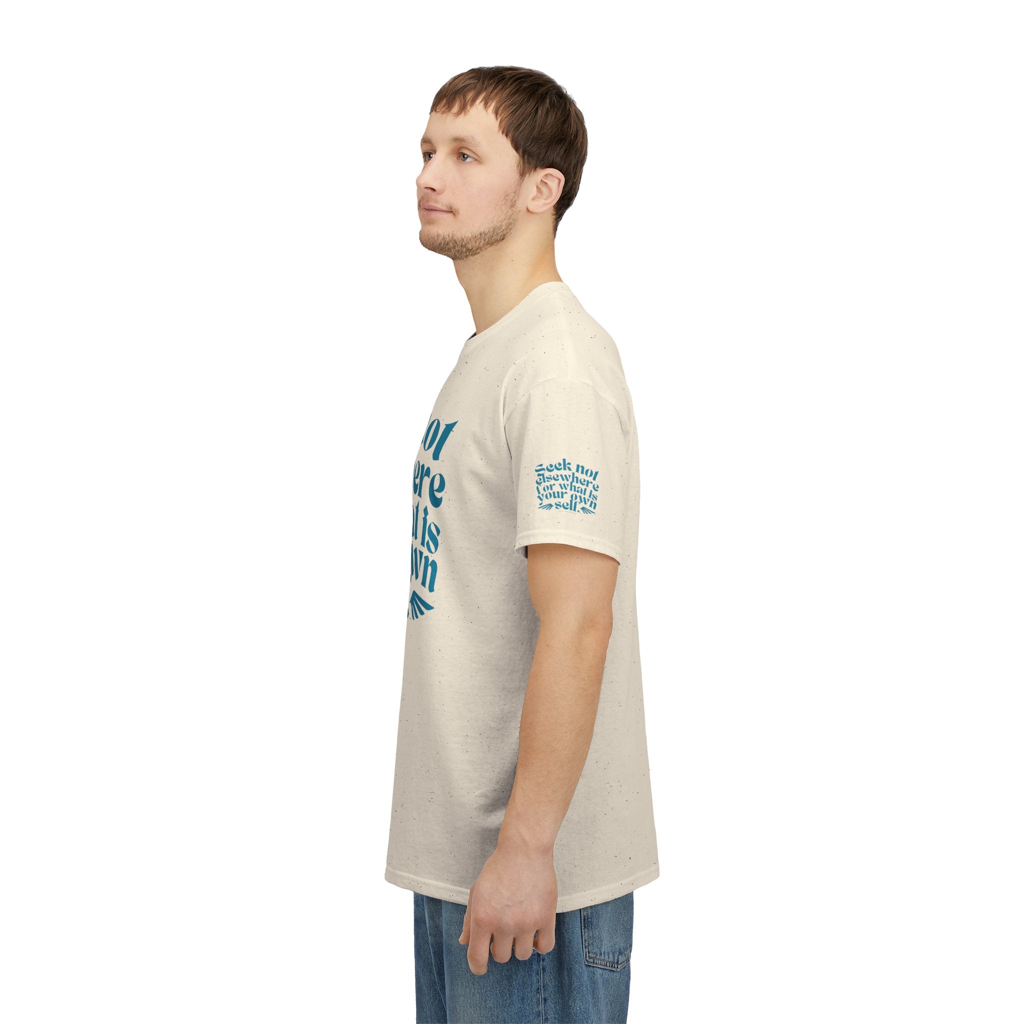 Seek Not Elsewhere (Aqua Edition) Unisex Heavy Cotton Tee