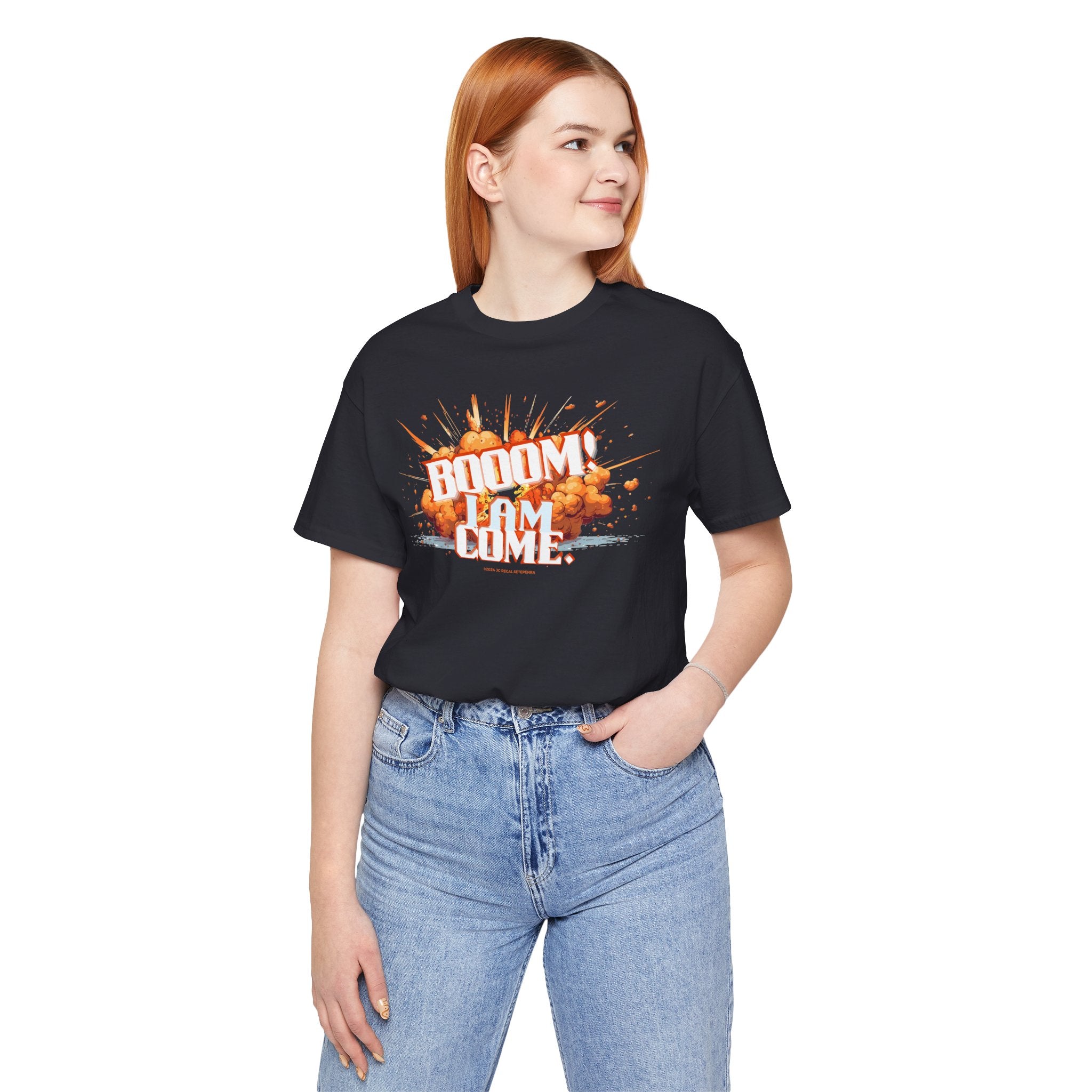 BOOOM! I AM COME Unisex Jersey Short Sleeve Tee
