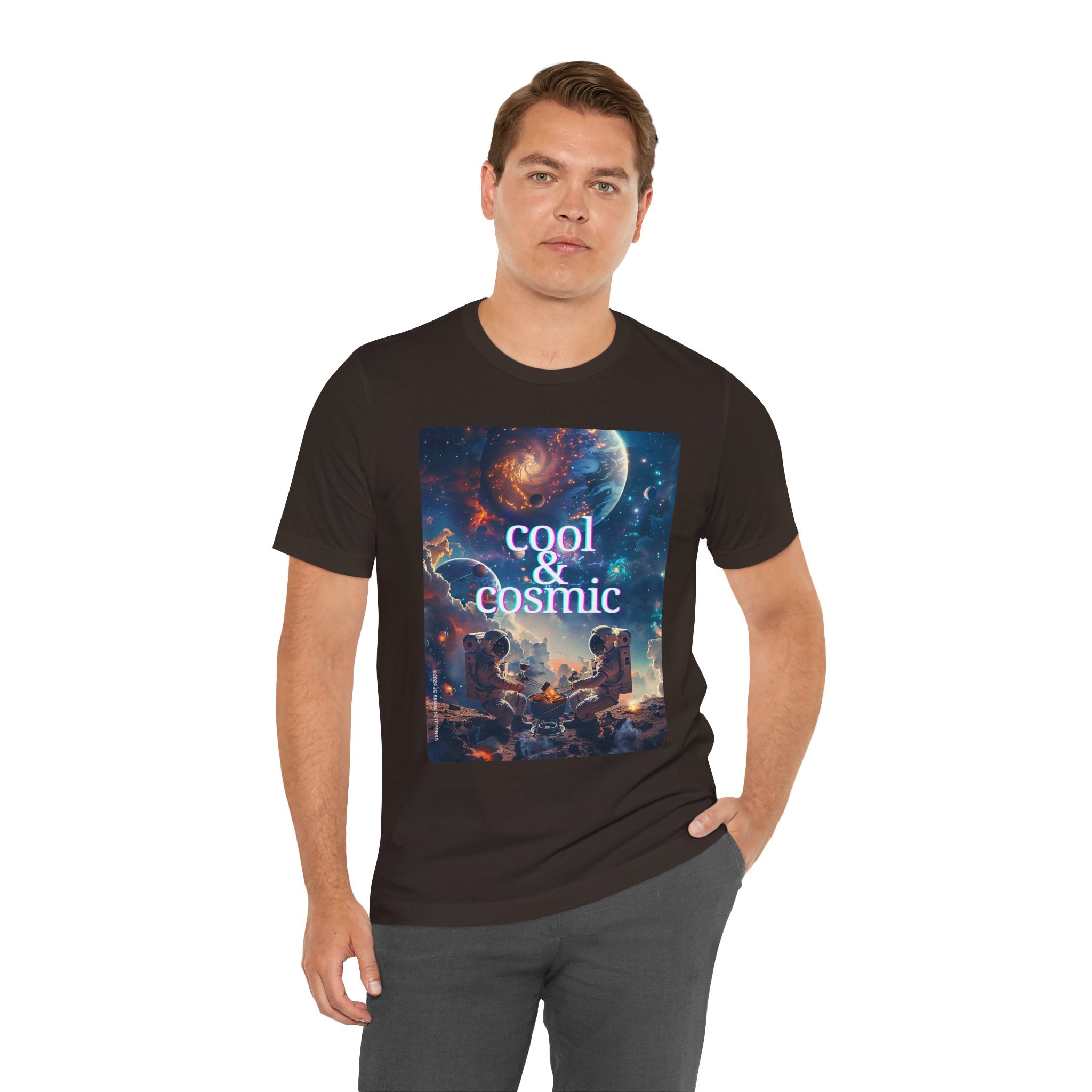 Cool & Cosmic Unisex Jersey Short Sleeve Tee