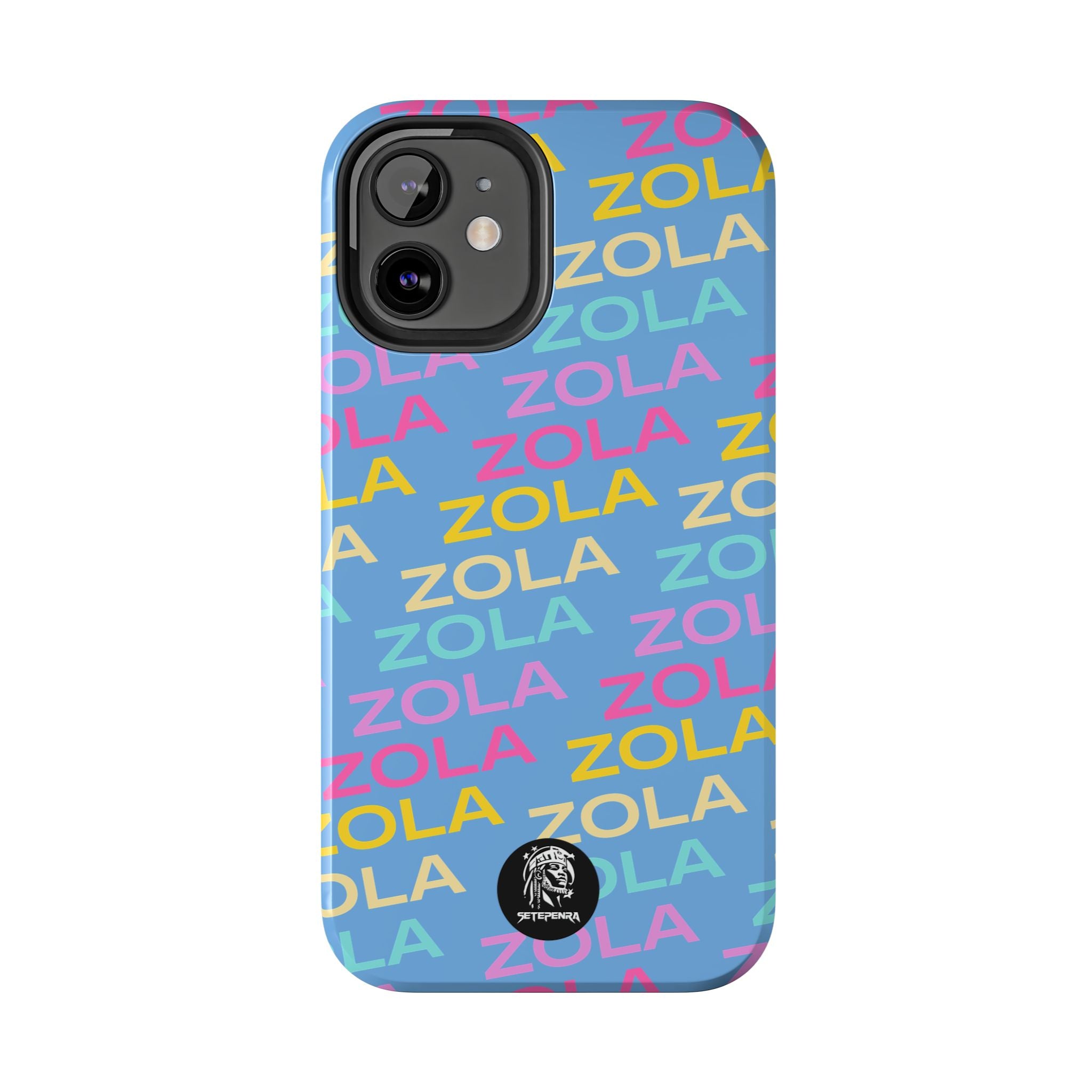 Zola Tough Phone Case (For iPhone, Galaxy & More) - Light Blue