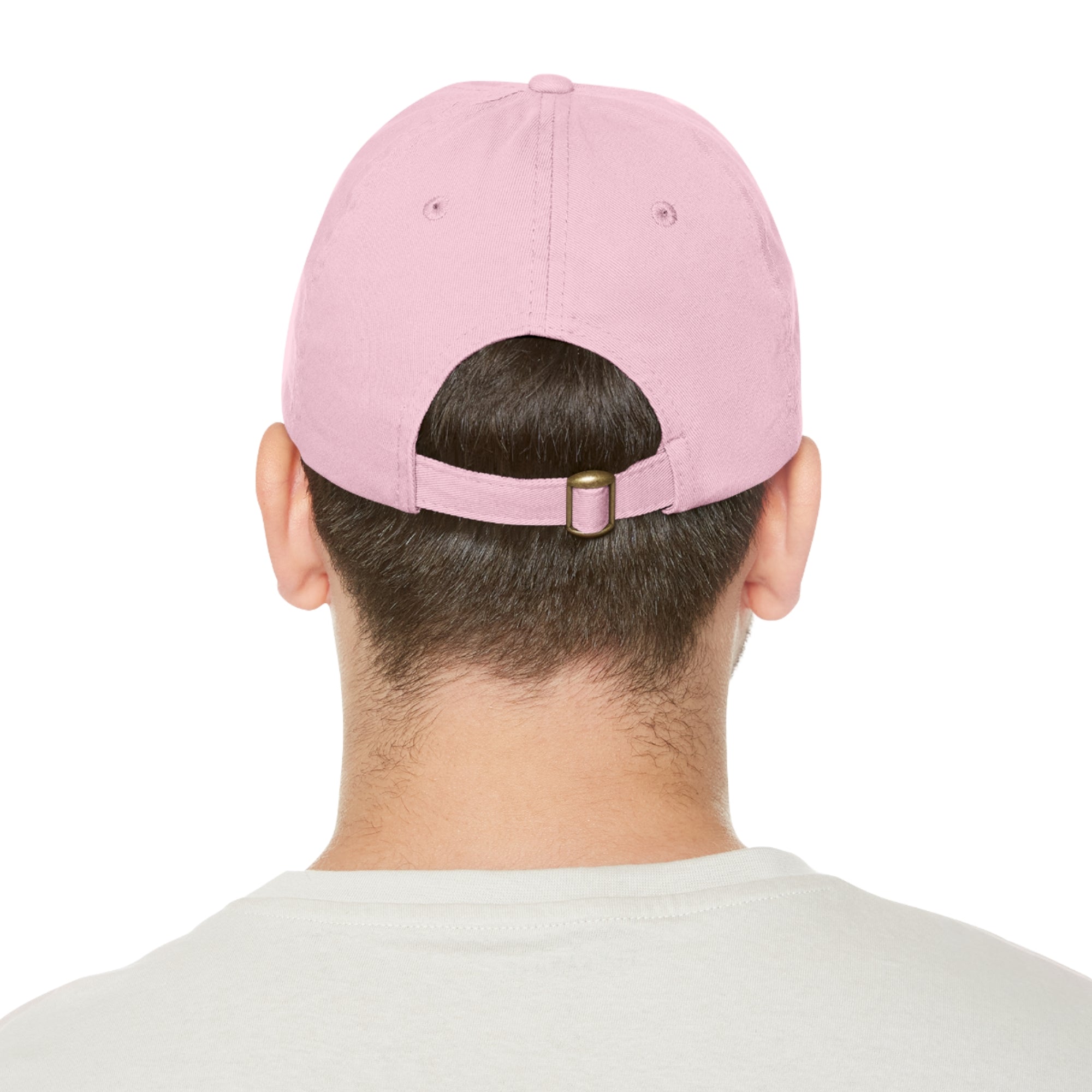 SETEPENRA Dad Hat with Leather Patch (Round)