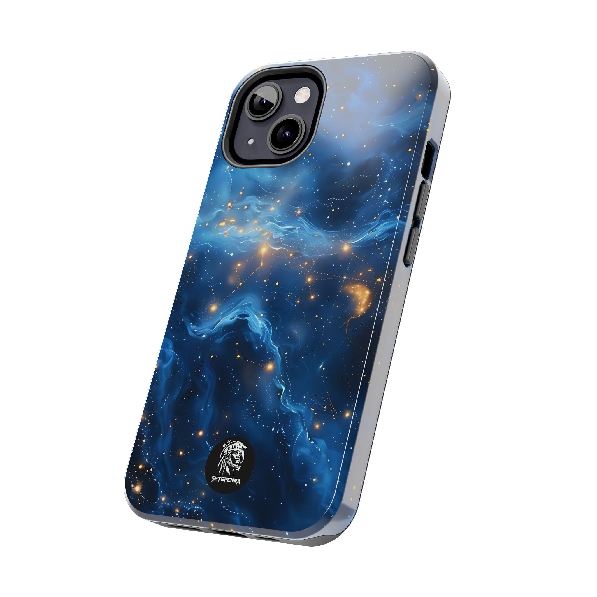 Blue Cosmos Tough Phone Case (For iPhone, Galaxy & More)