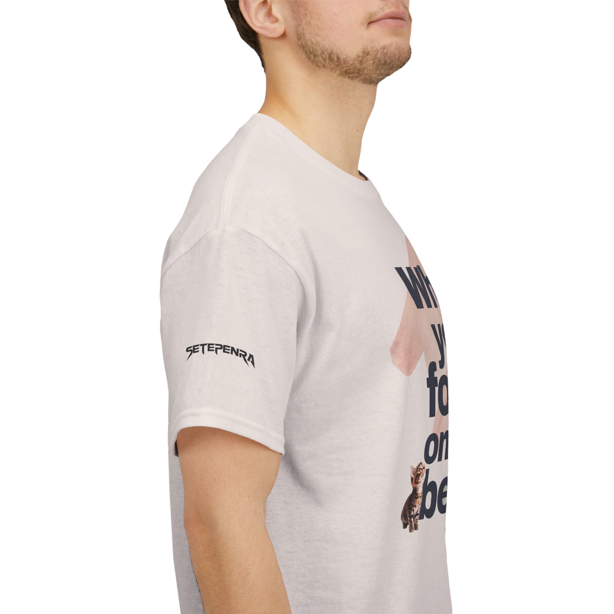 What You Focus On You Become Unisex Heavy Cotton Tee