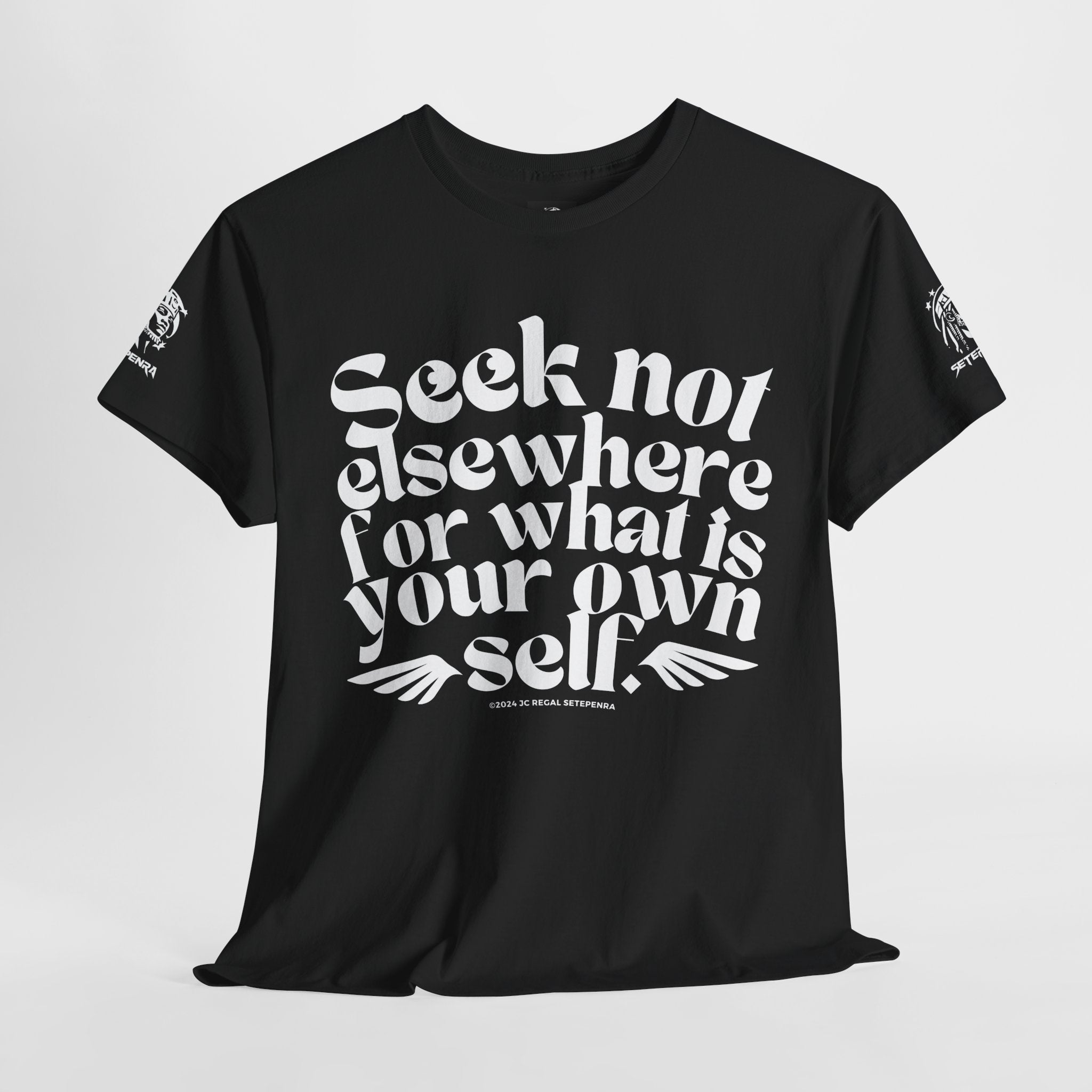 Seek Not Elsewhere Unisex Heavy Cotton Tee