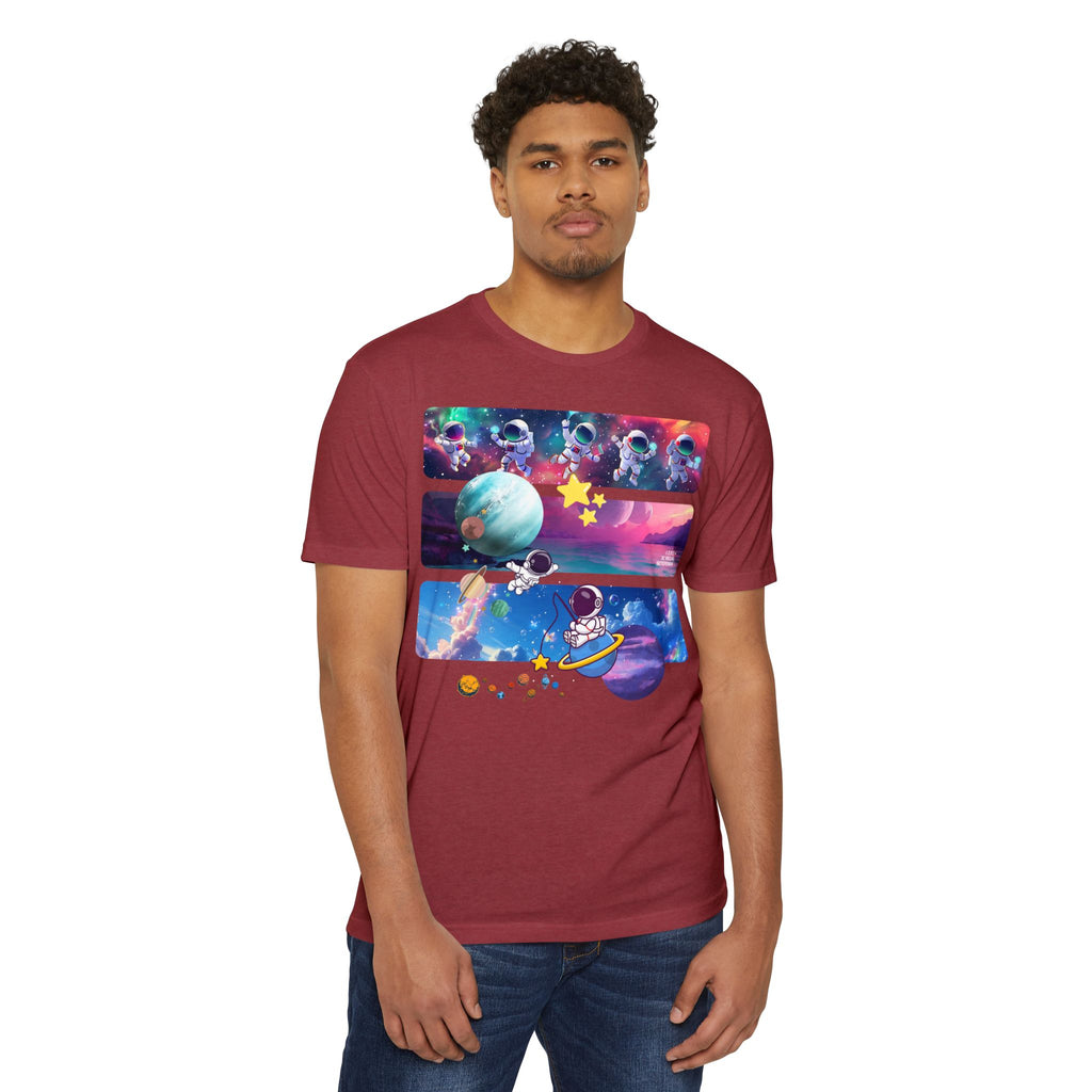 Astro Cosmo Unisex CVC Jersey T-shirt