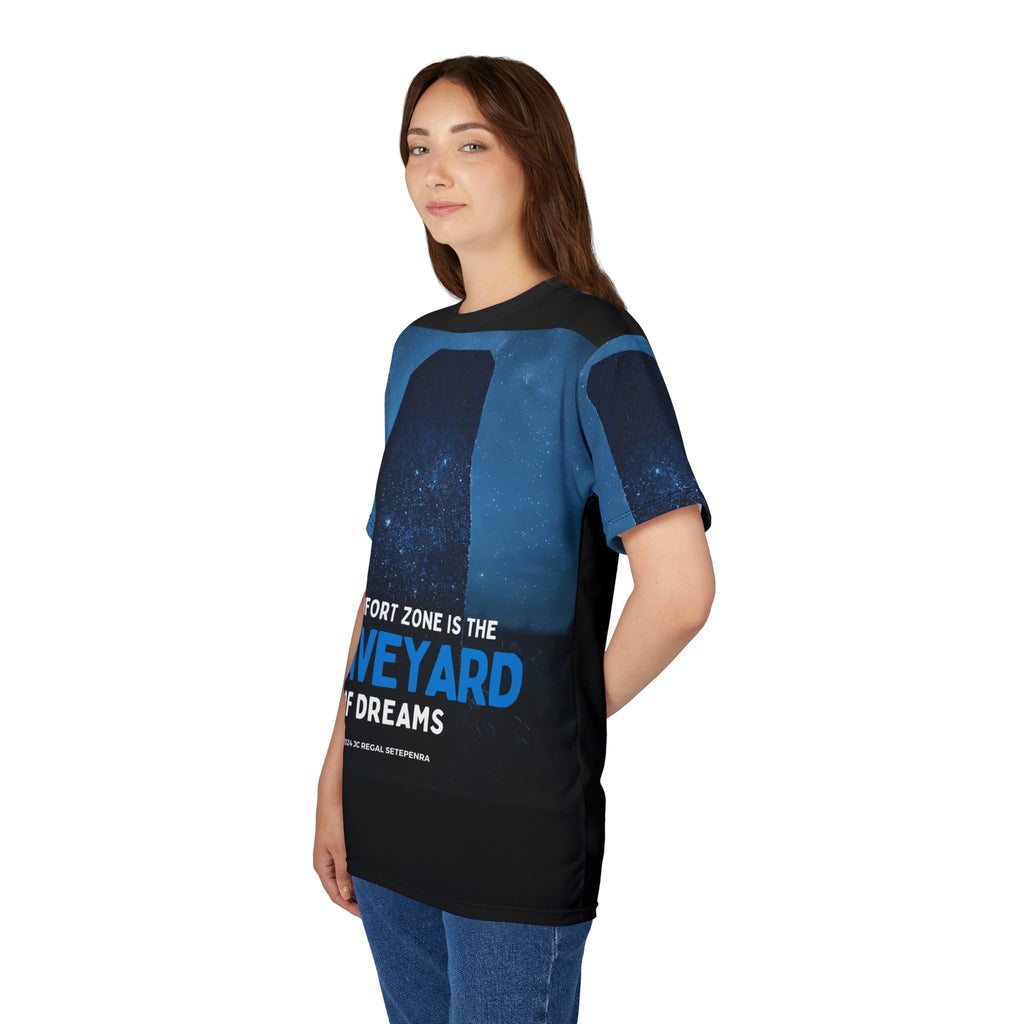 Graveyard of Dreams Unisex Cut & Sew Tee SETEPENRA All Over Prints.