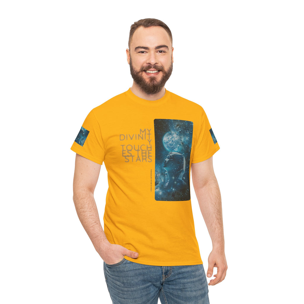 My Divinity Touches The Stars Unisex Heavy Cotton Tee