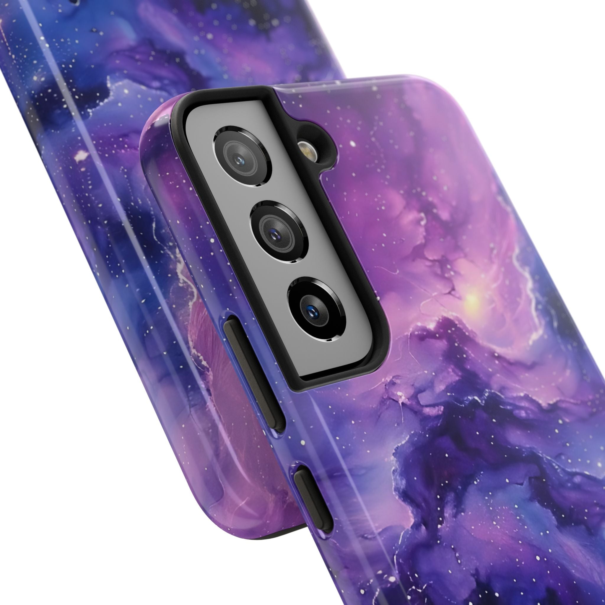 Purple Cosmos Tough Phone Case (For iPhone, Galaxy & More)