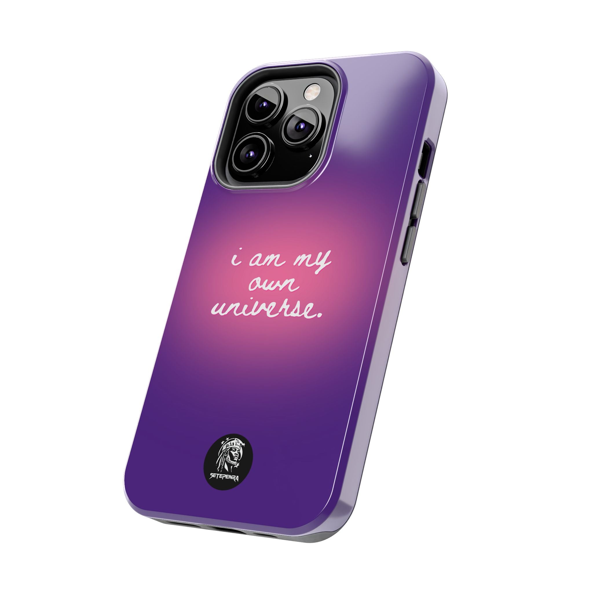 I Am My Own Universe Tough Phone Case (For iPhone, Galaxy & More) - Purple
