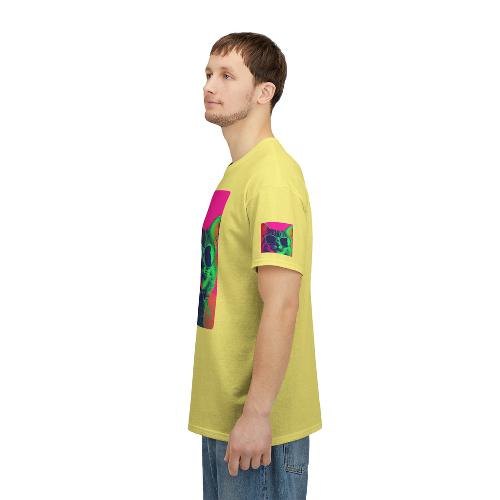 Cool Cat (Whiskers 1) Unisex Heavy Cotton Tee