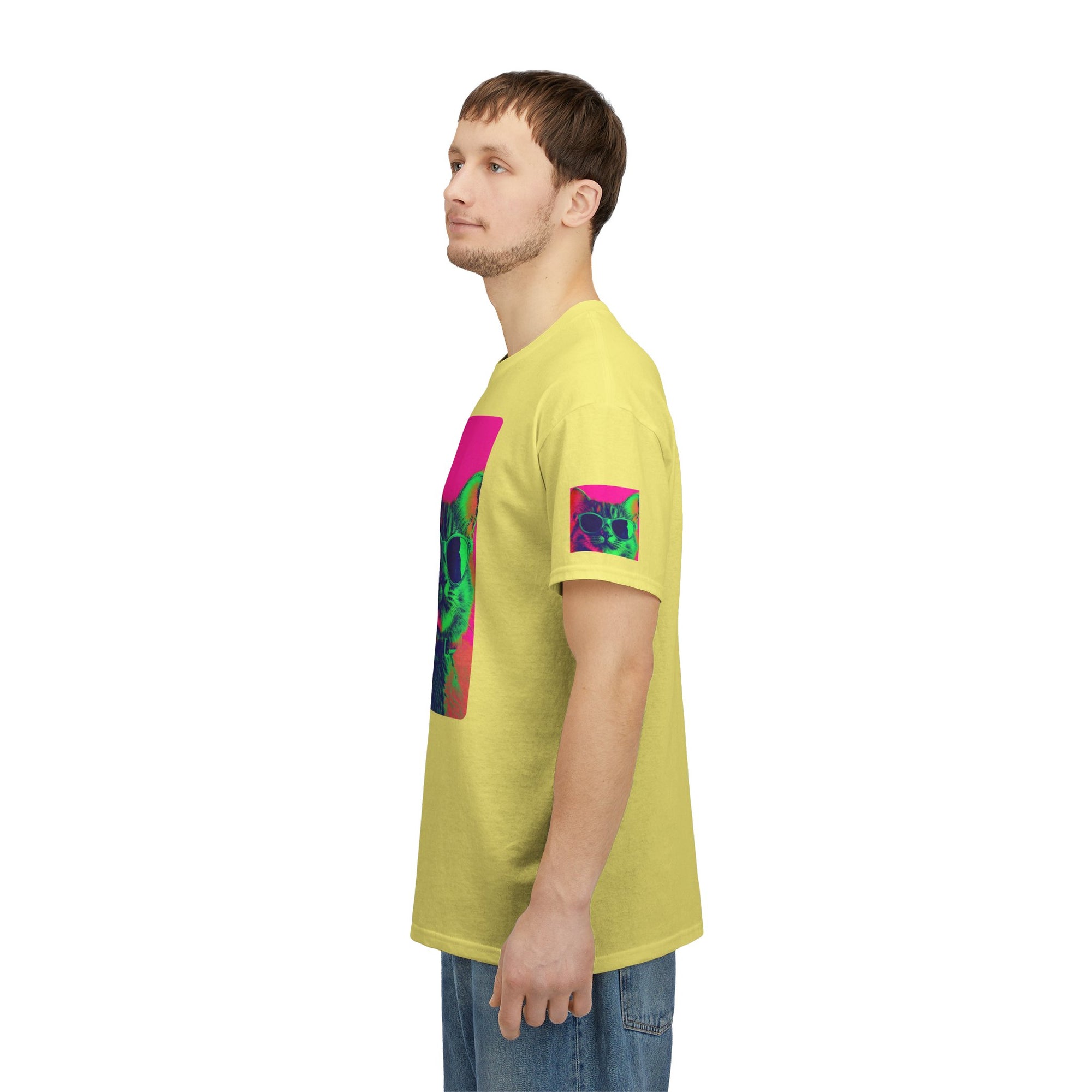 Cool Cat (Whiskers 1) Unisex Heavy Cotton Tee