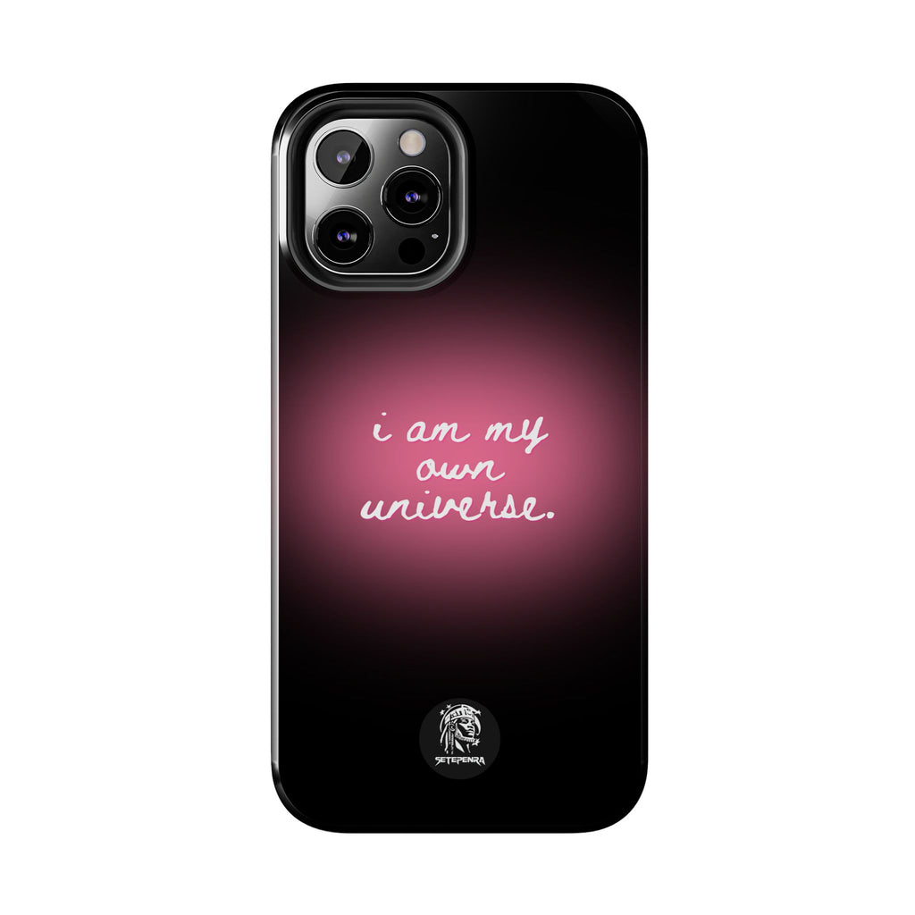 I Am My Own Universe Tough Phone Case (For iPhone, Galaxy & More) - Black